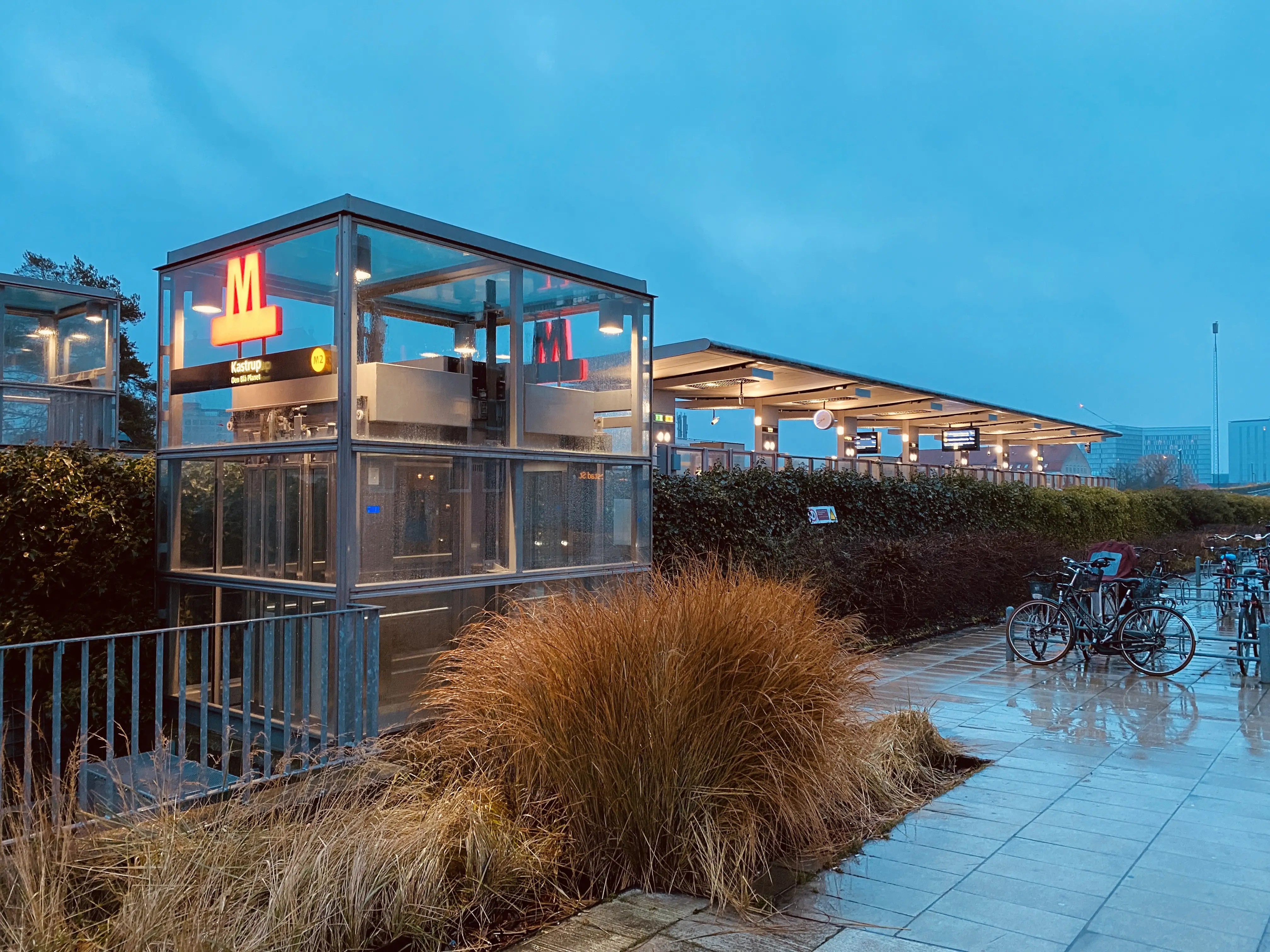 Billede af Kastrup Metrostation. Billede af Kastrup Metrostation.