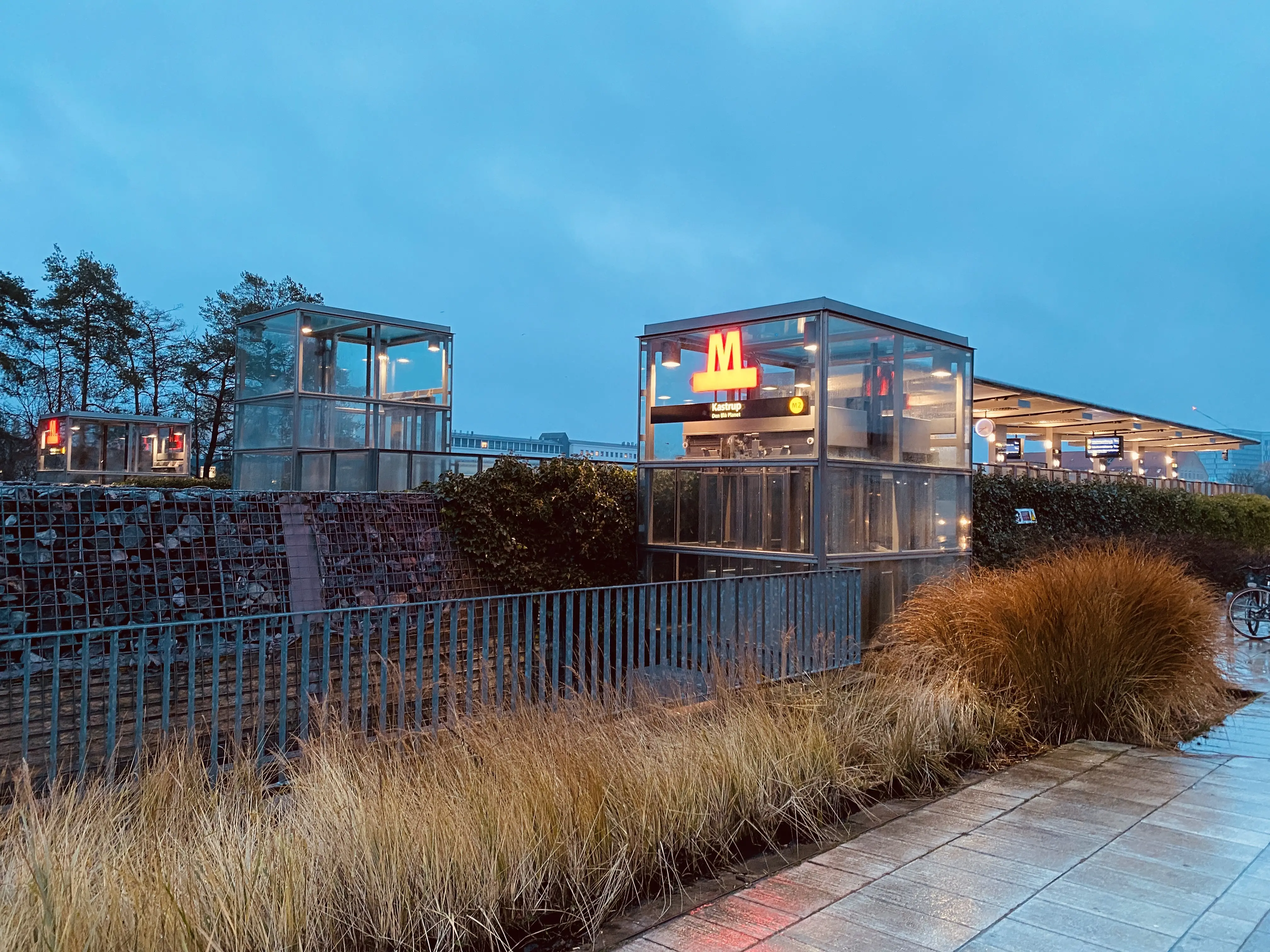 Billede af Kastrup Metrostation. Billede af Kastrup Metrostation.