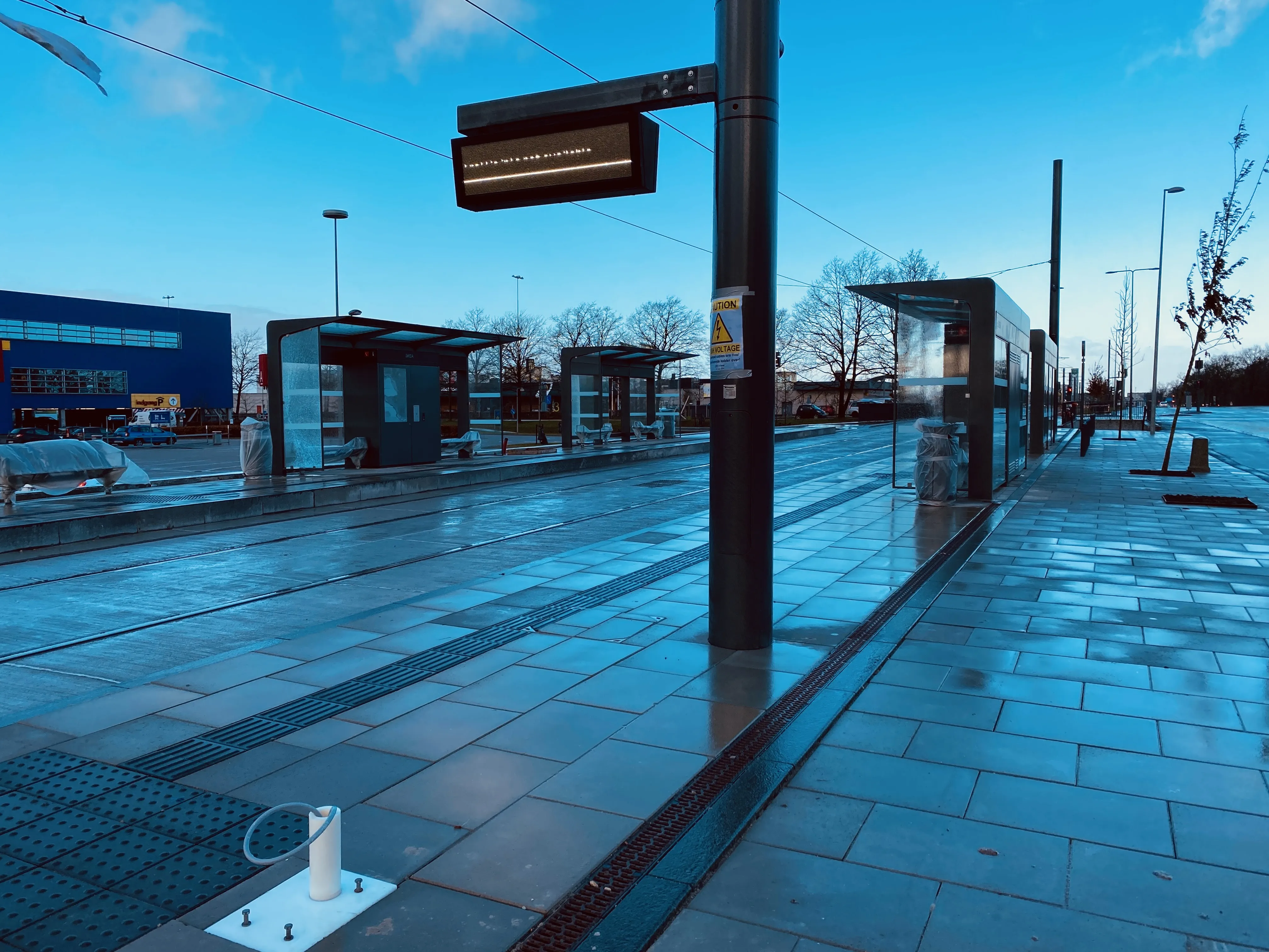 Billede af IKEA Letbanestation.