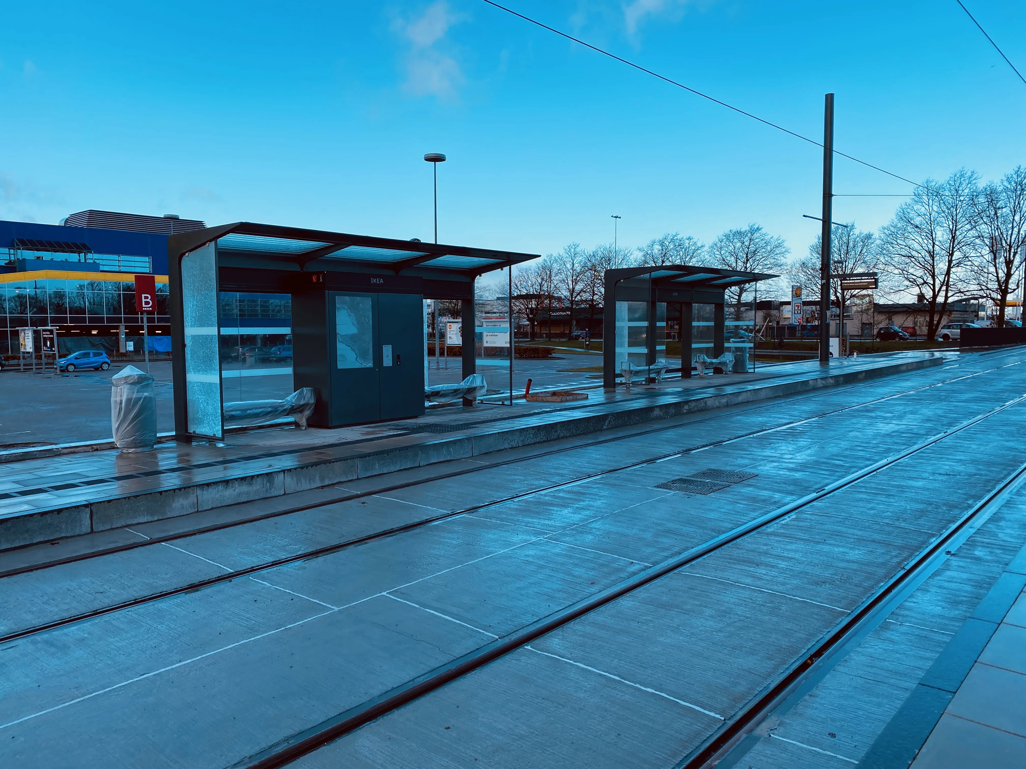 Billede af IKEA Letbanestation.