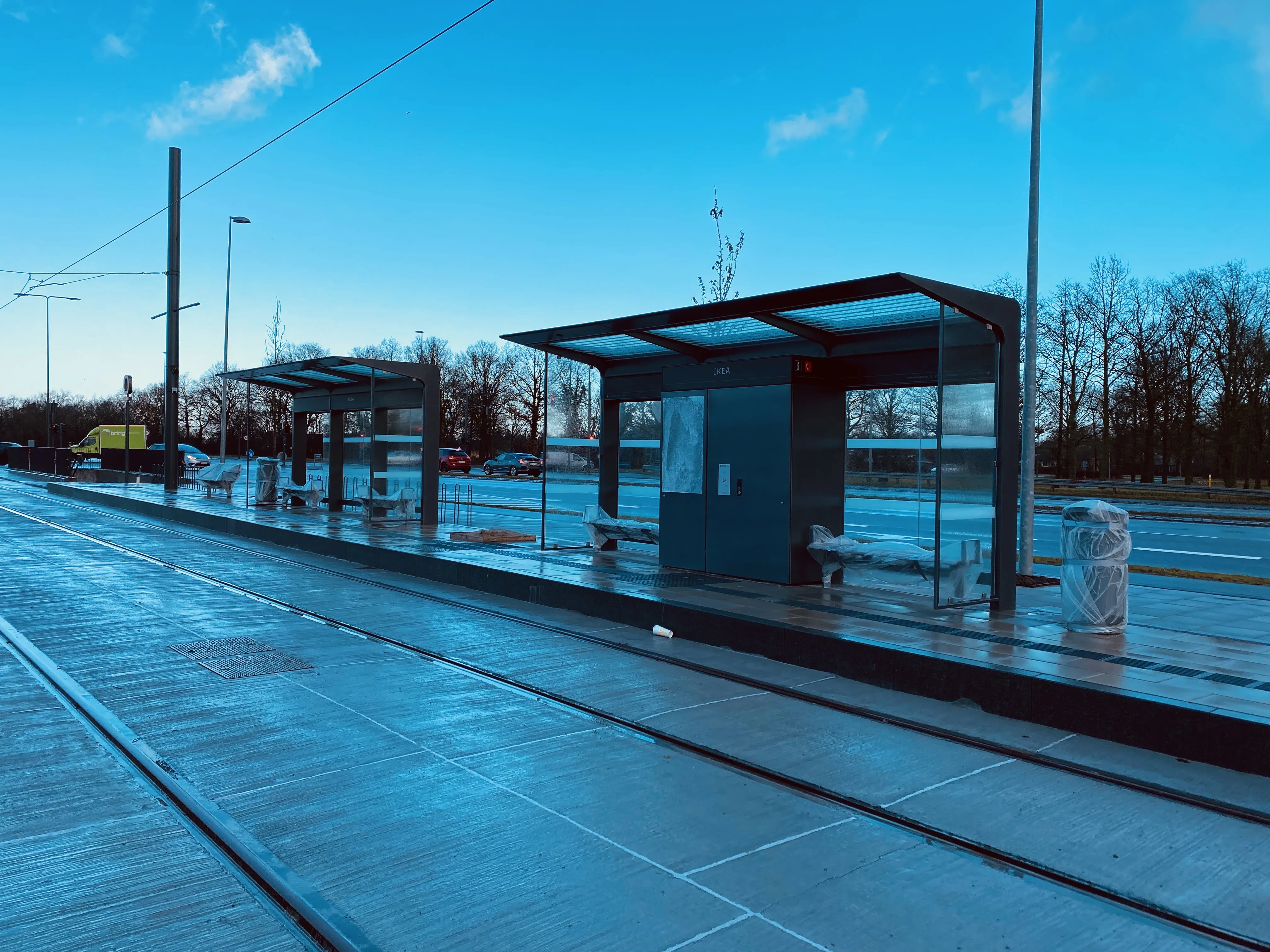 Billede af IKEA Letbanestation.