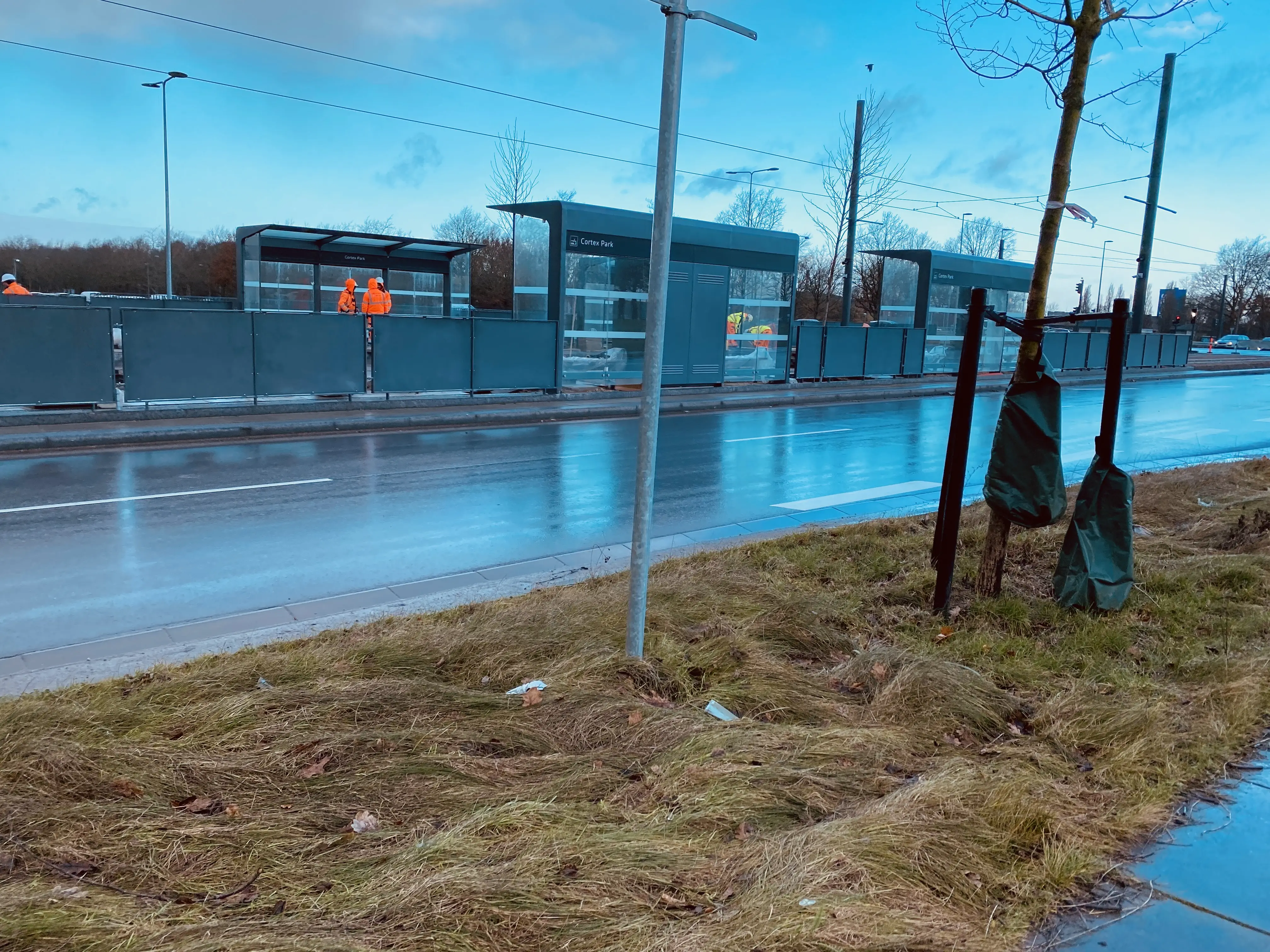 Billede af Cortex Park Letbanestation.