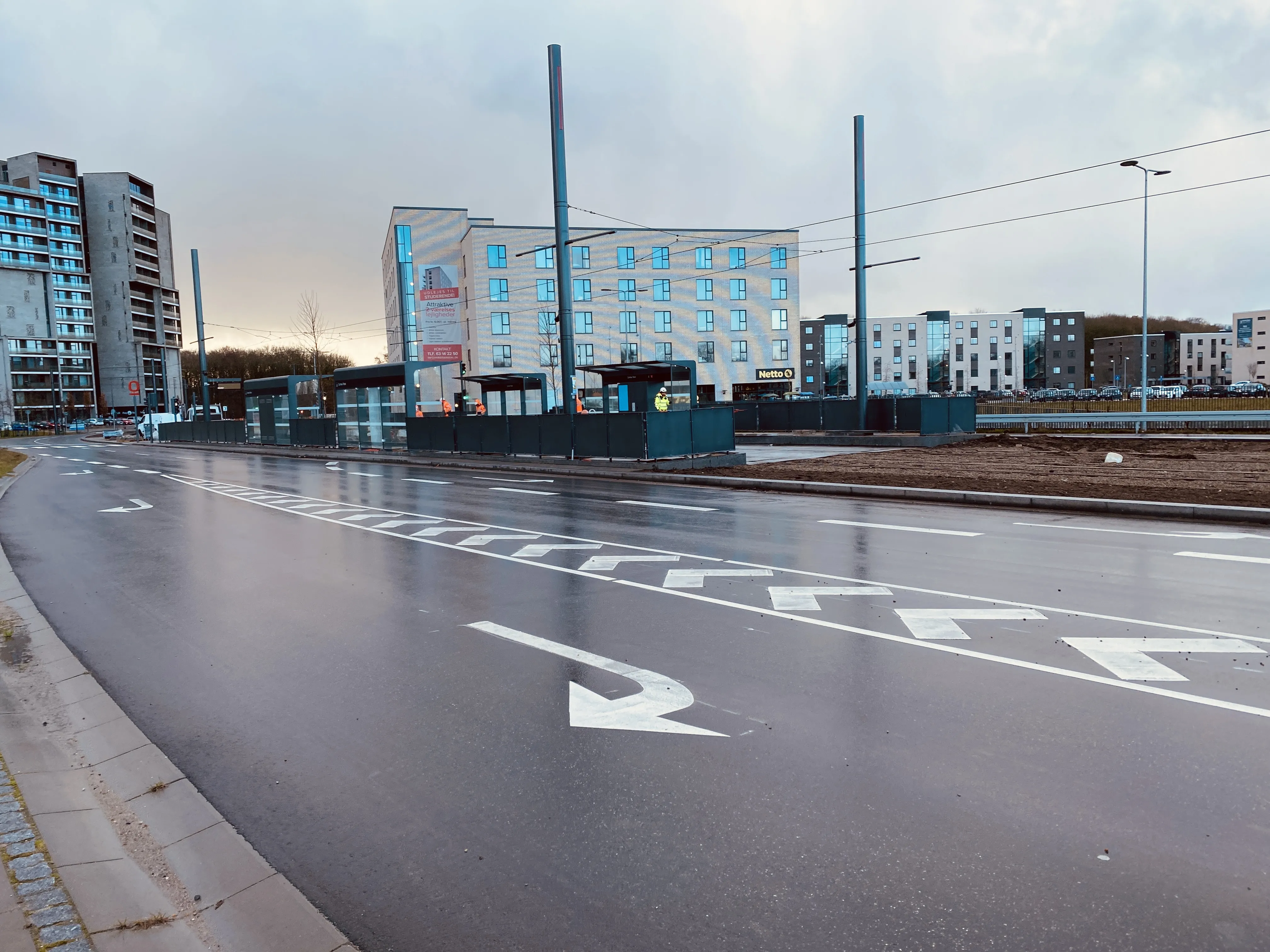 Billede af Cortex Park Letbanestation.