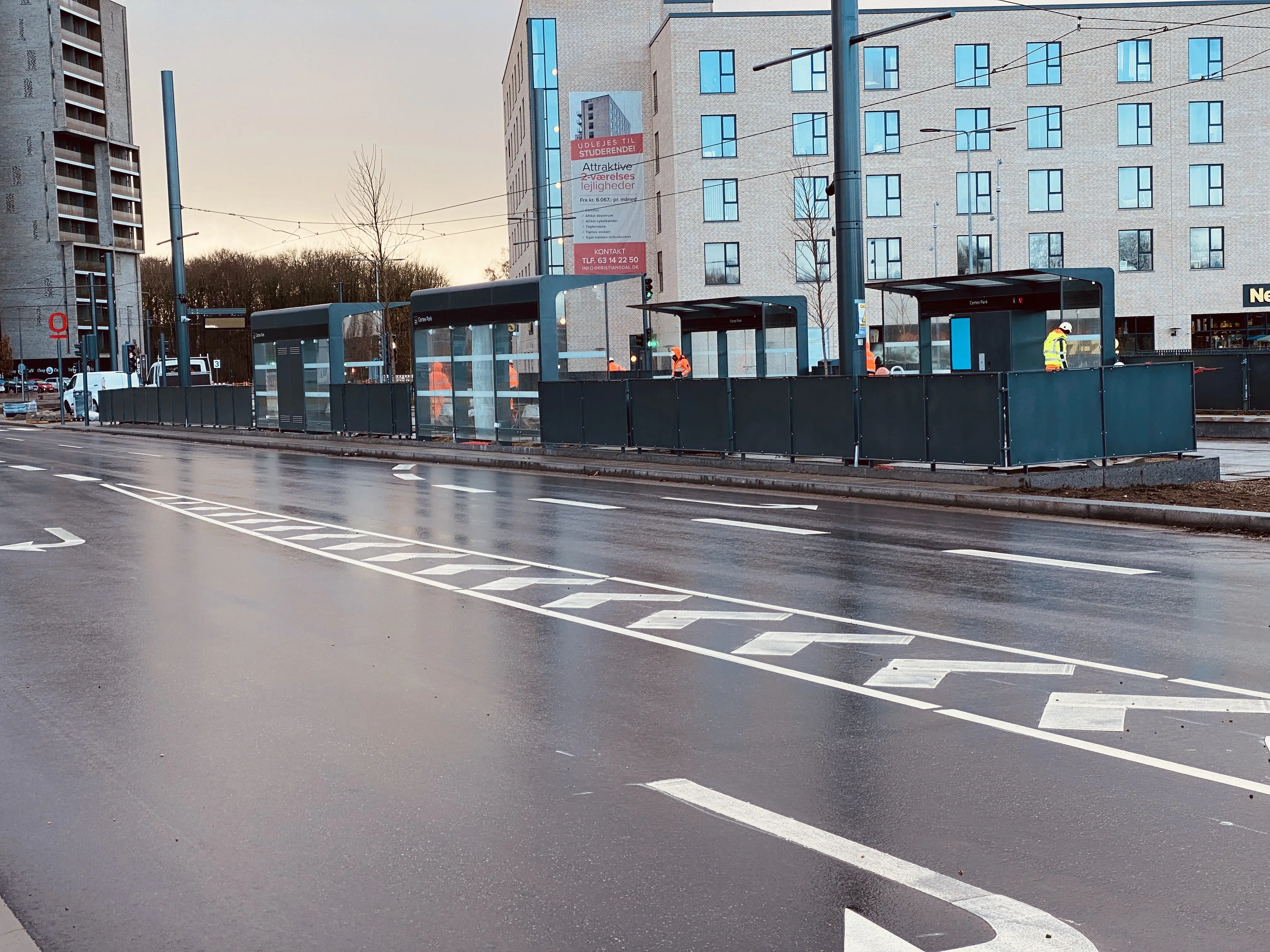 Billede af Cortex Park Letbanestation.