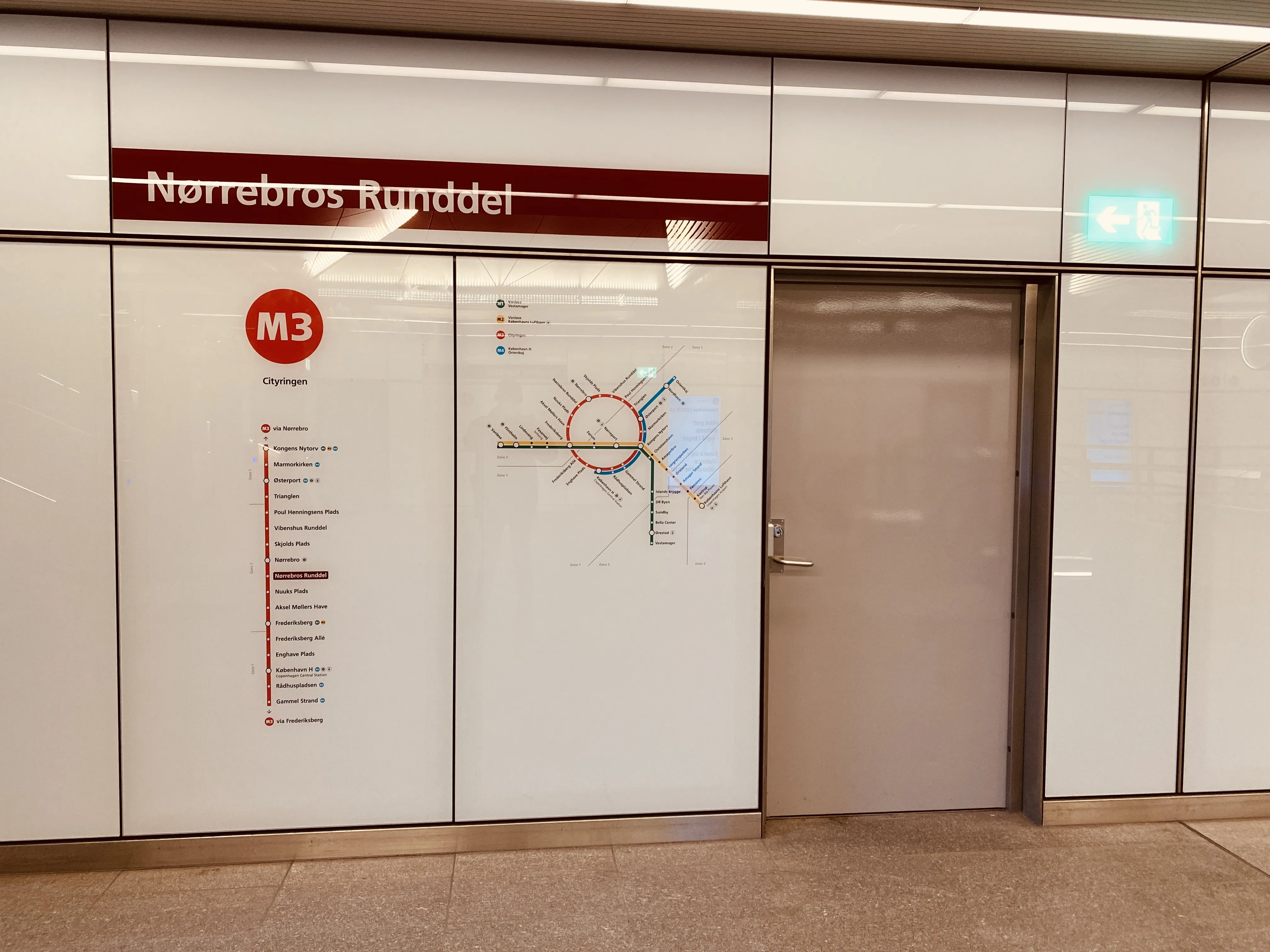 Billede af Nørrebros Runddel Metrostation. Billede af Nørrebros Runddel Metrostation.