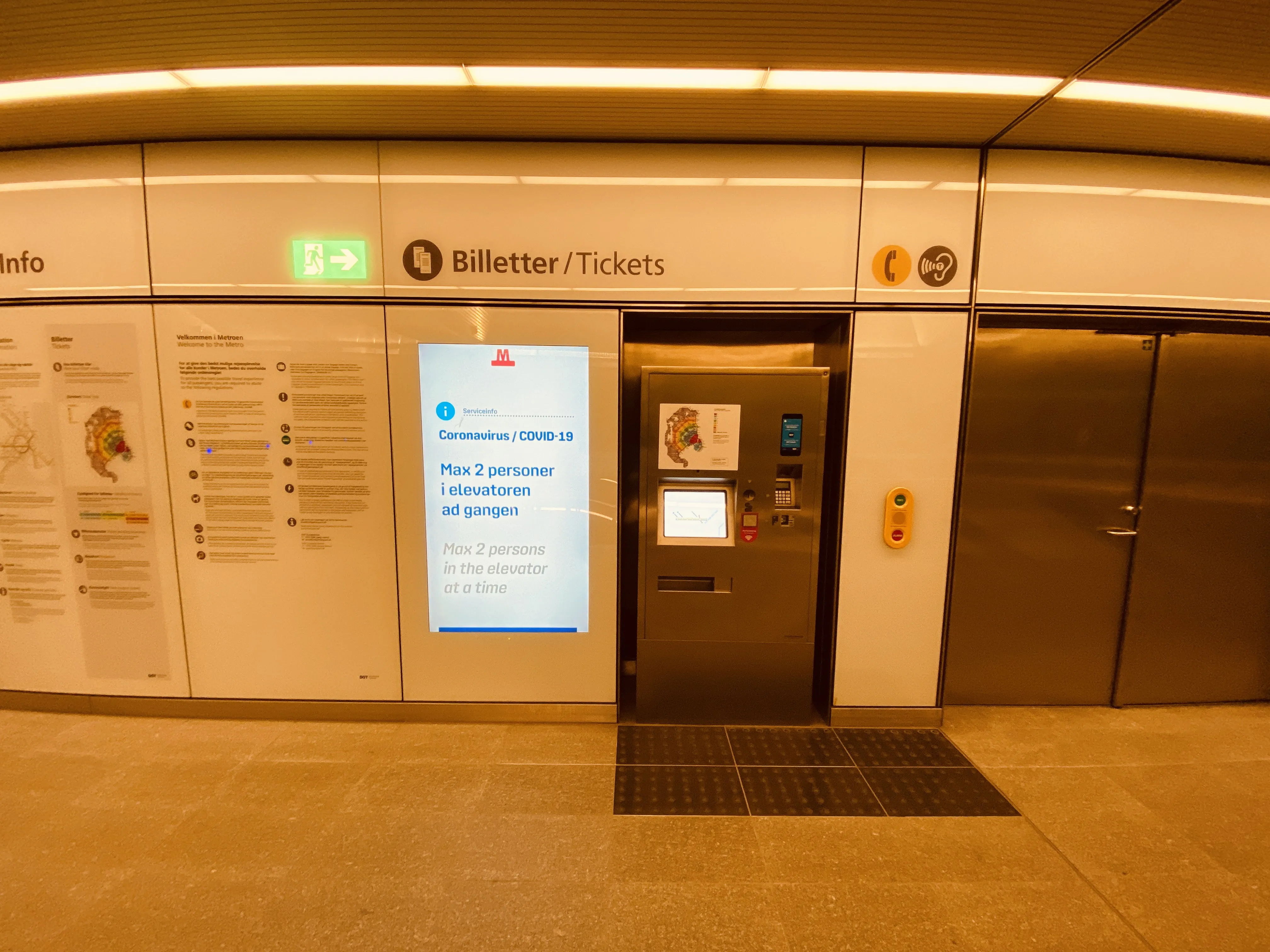 Billede af Frederiksberg Allé Metrostation. Billede af Frederiksberg Allé Metrostation.