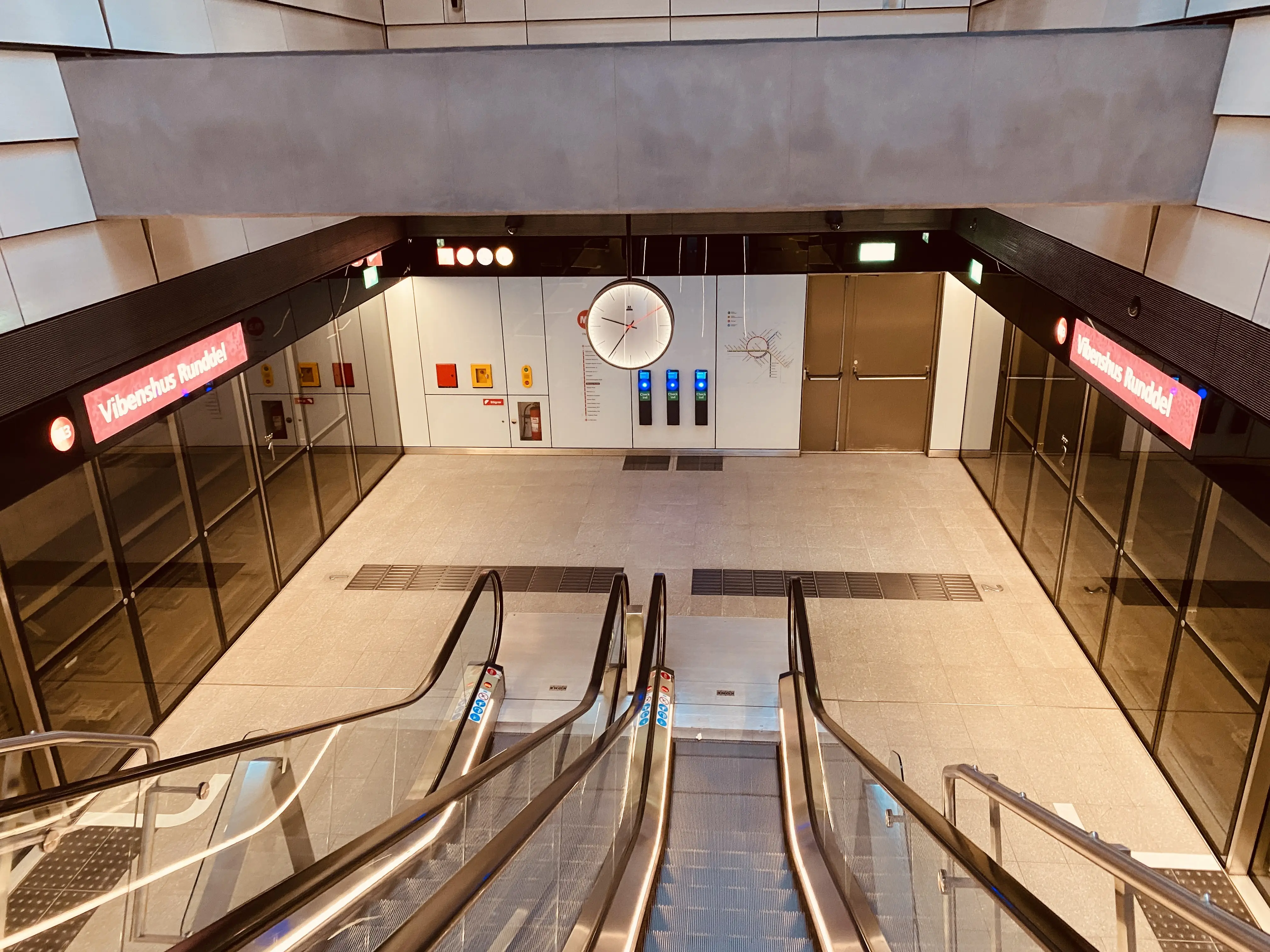 Billede af Vibenshus Runddel Metrostation.