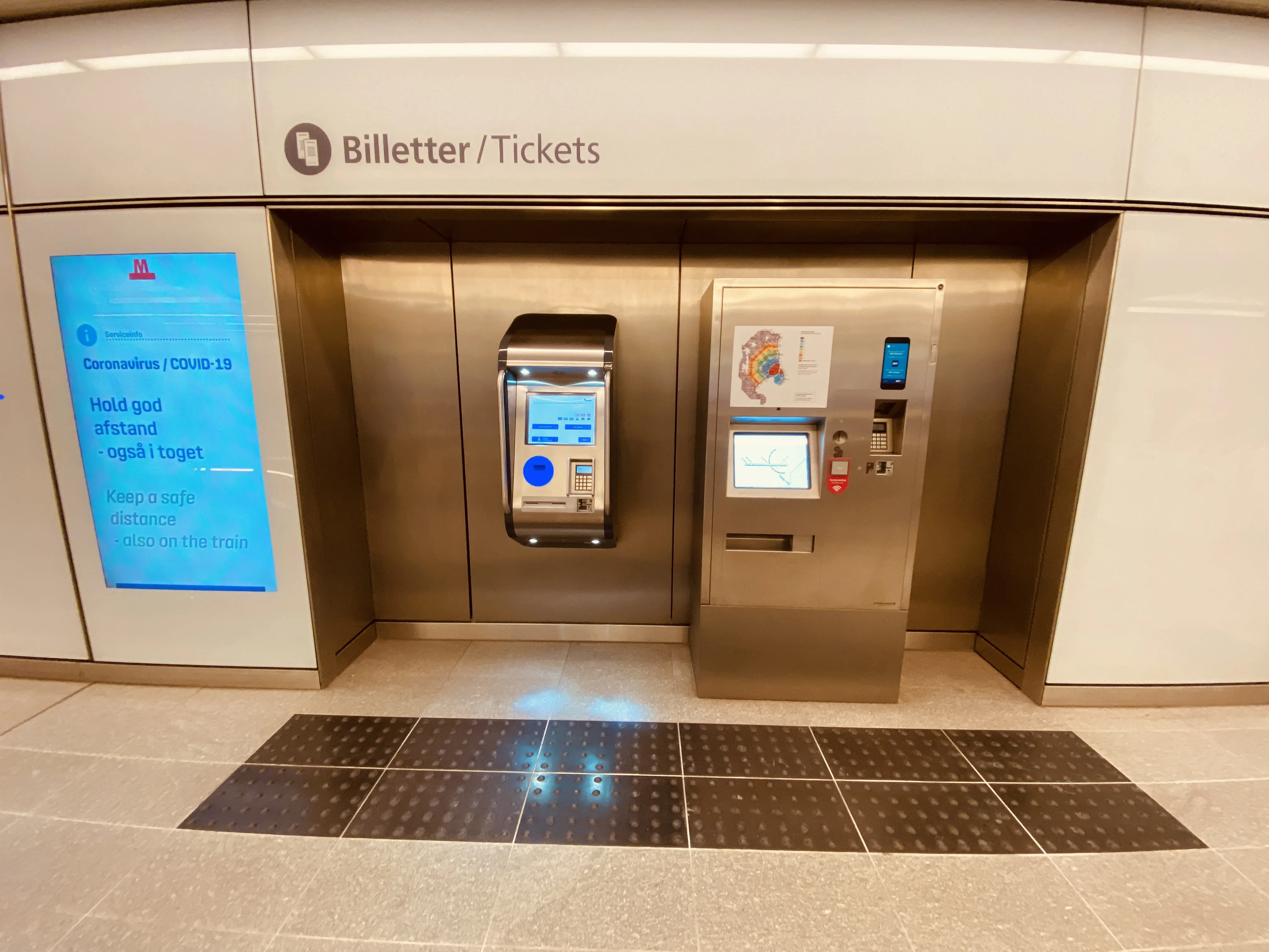 Billede af Trianglen Metrostation.