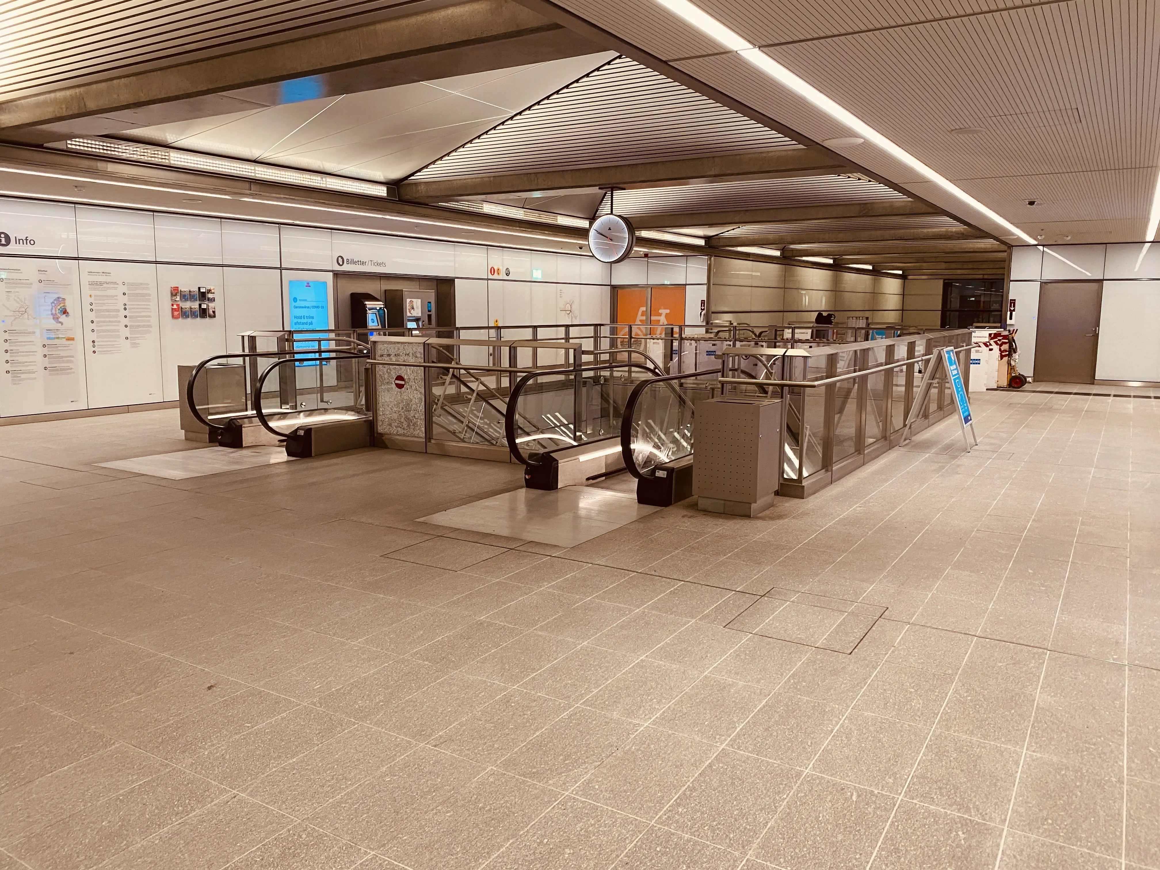 Billede af Trianglen Metrostation.