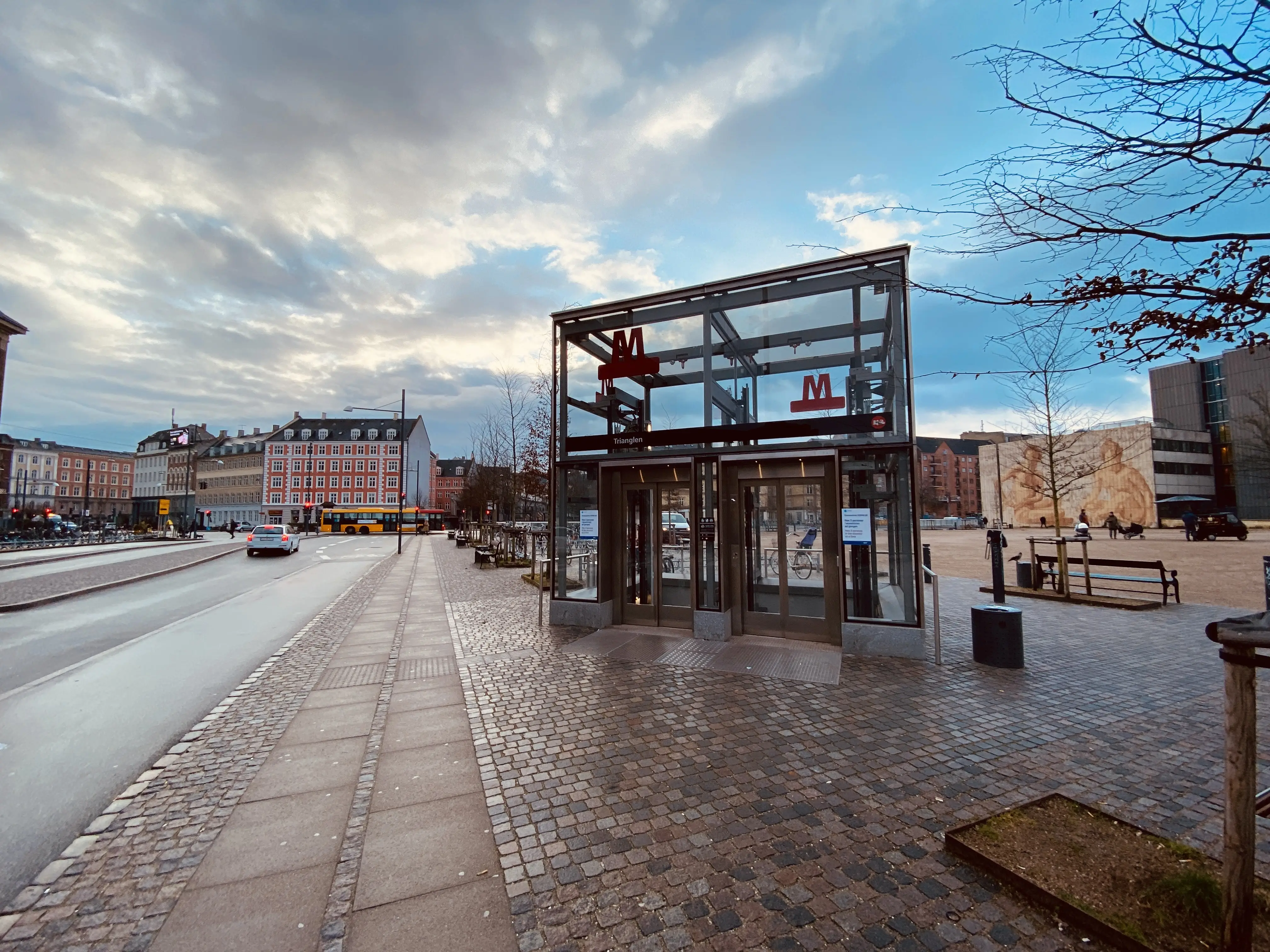 Billede af Trianglen Metrostation.