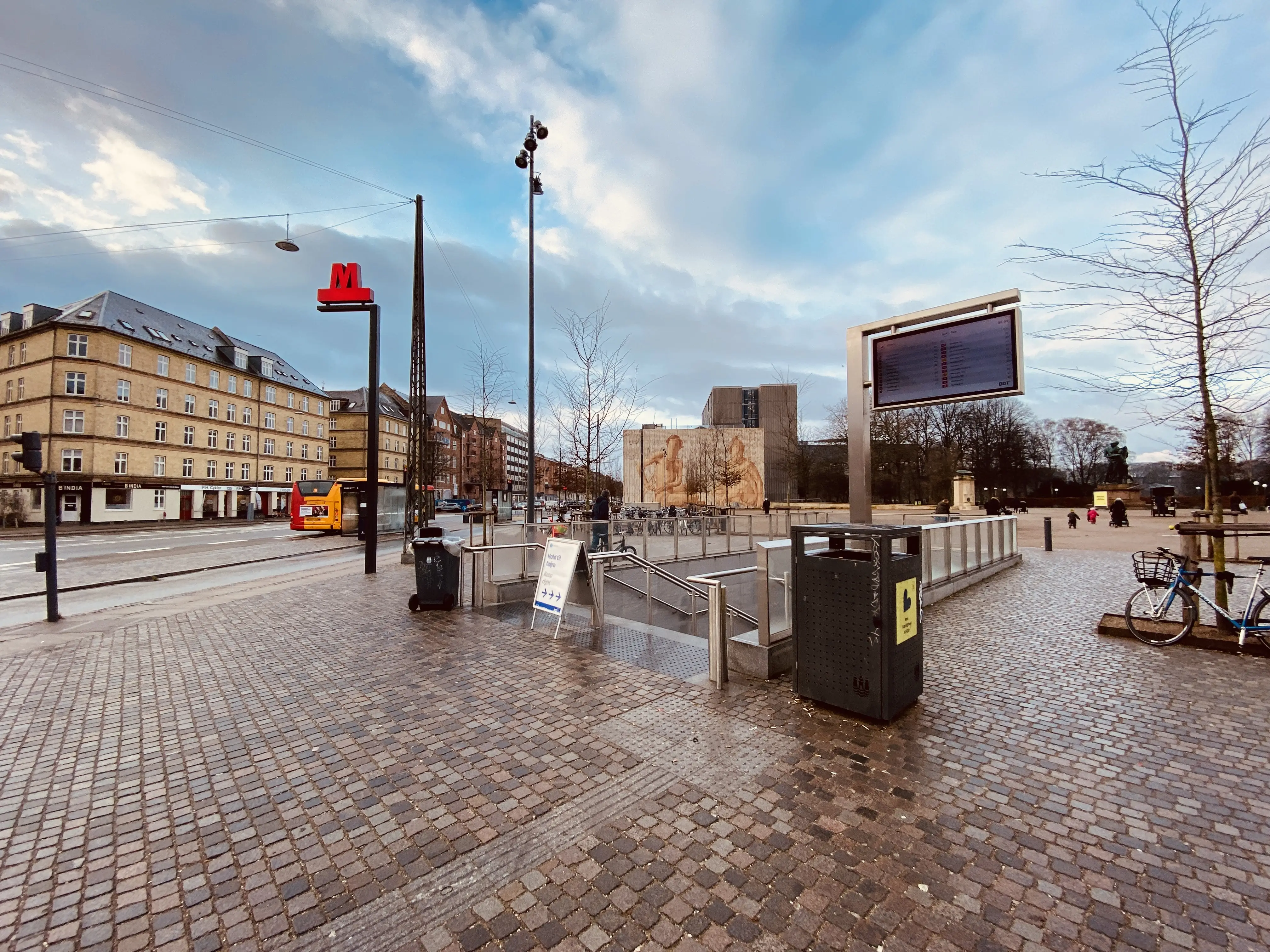 Billede af Trianglen Metrostation.