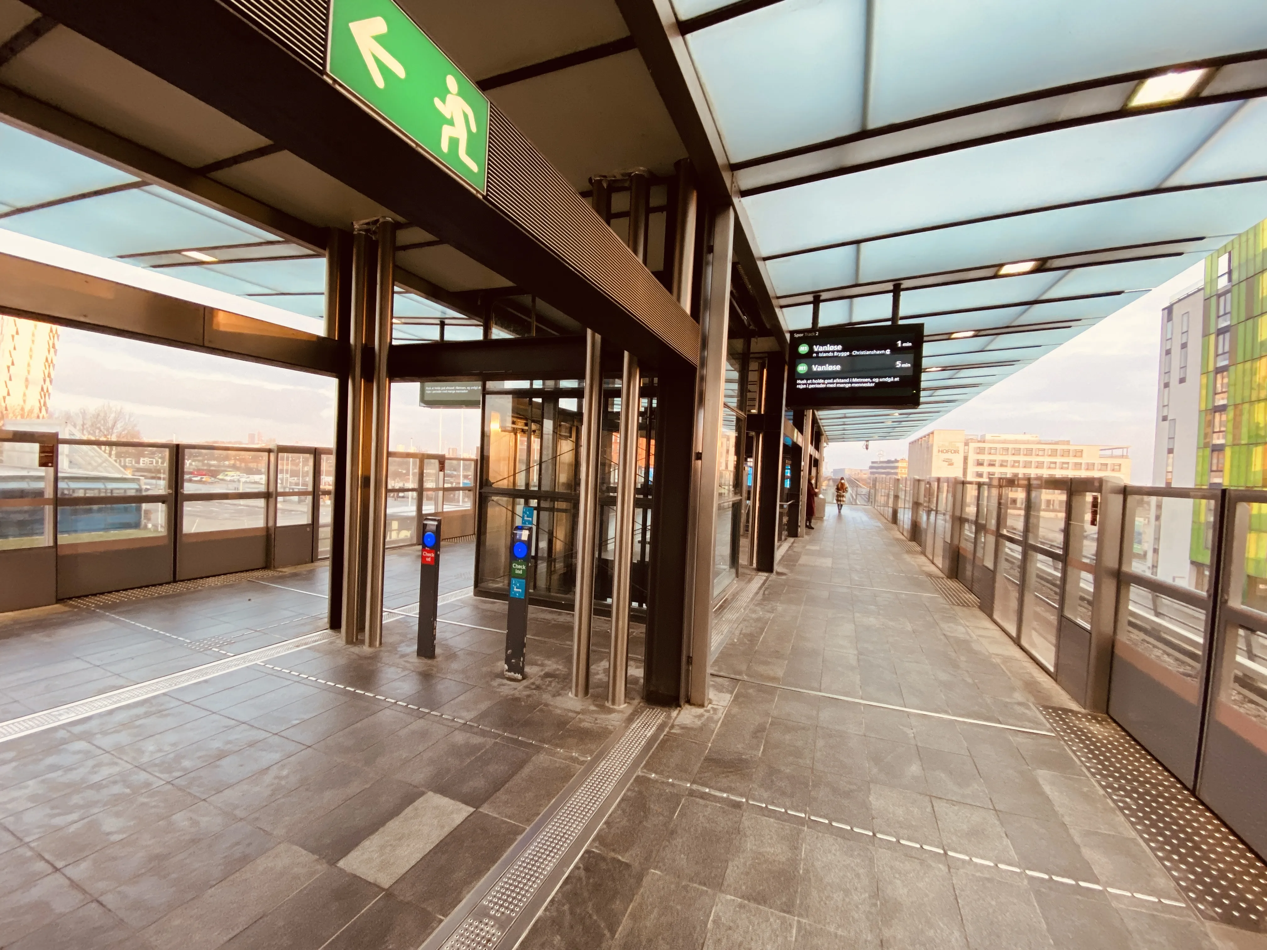 Billede af Bella Center Metrostation. Billede af Bella Center Metrostation.