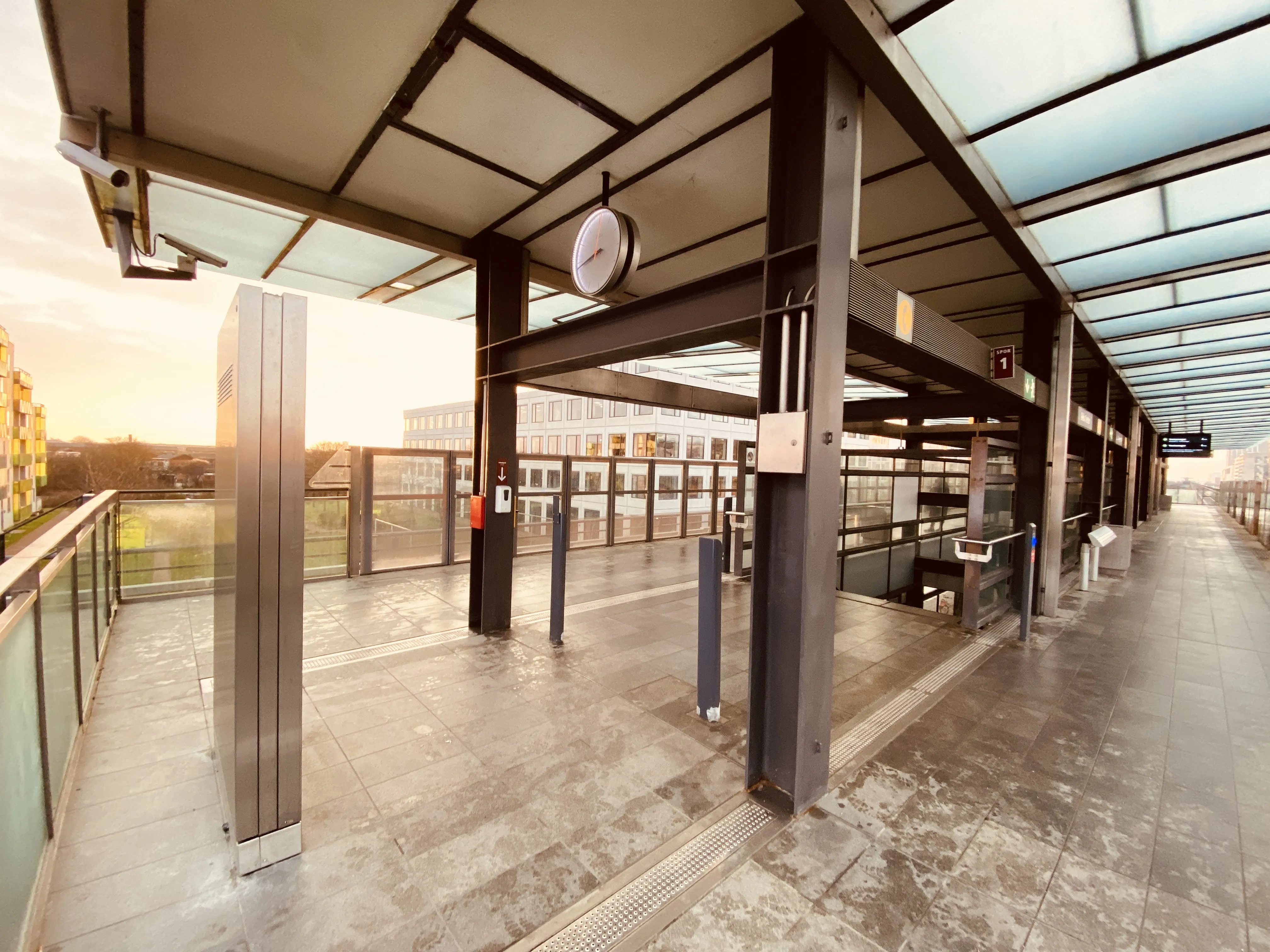 Billede af Bella Center Metrostation. Billede af Bella Center Metrostation.