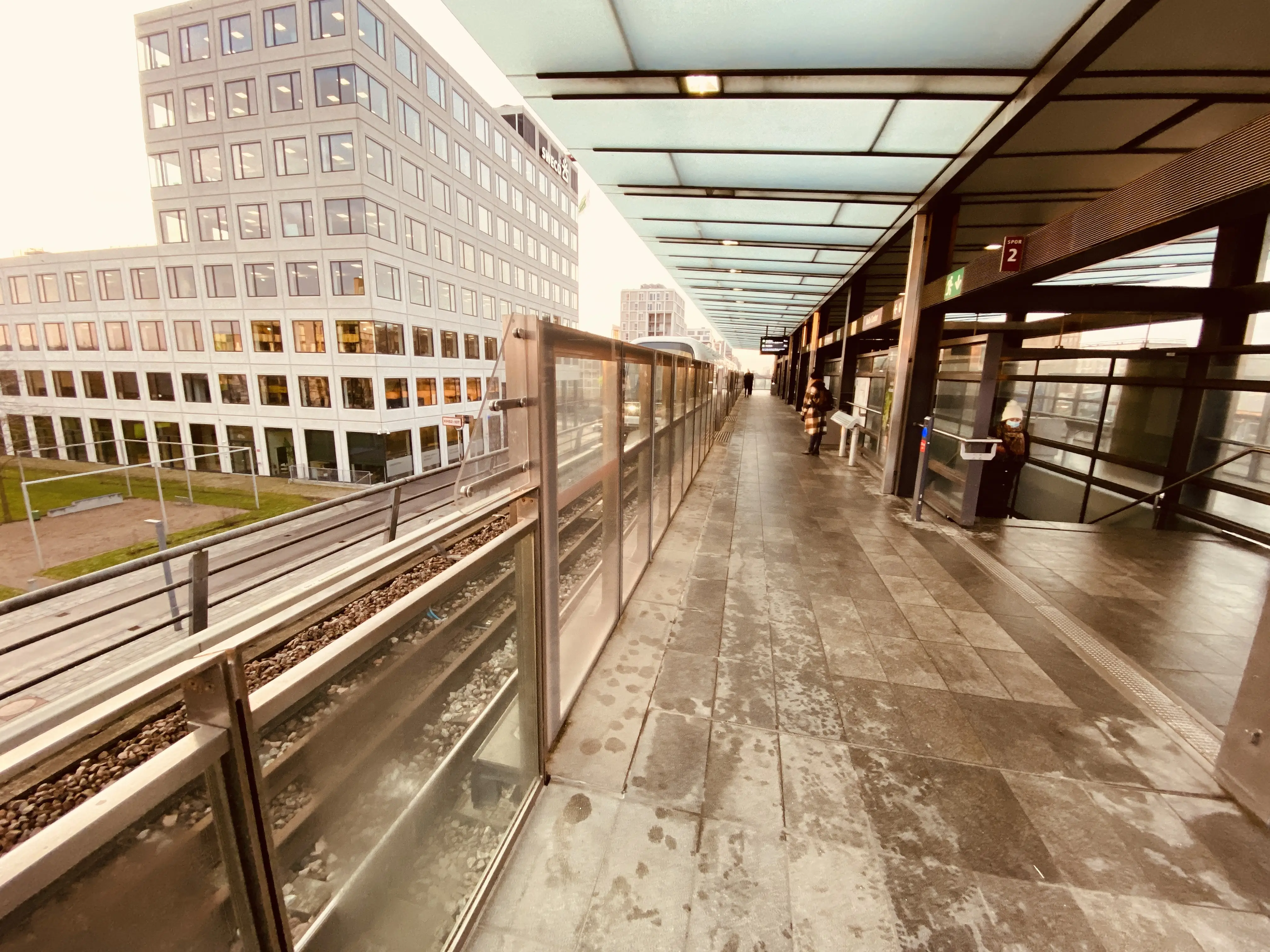 Billede af Bella Center Metrostation. Billede af Bella Center Metrostation.