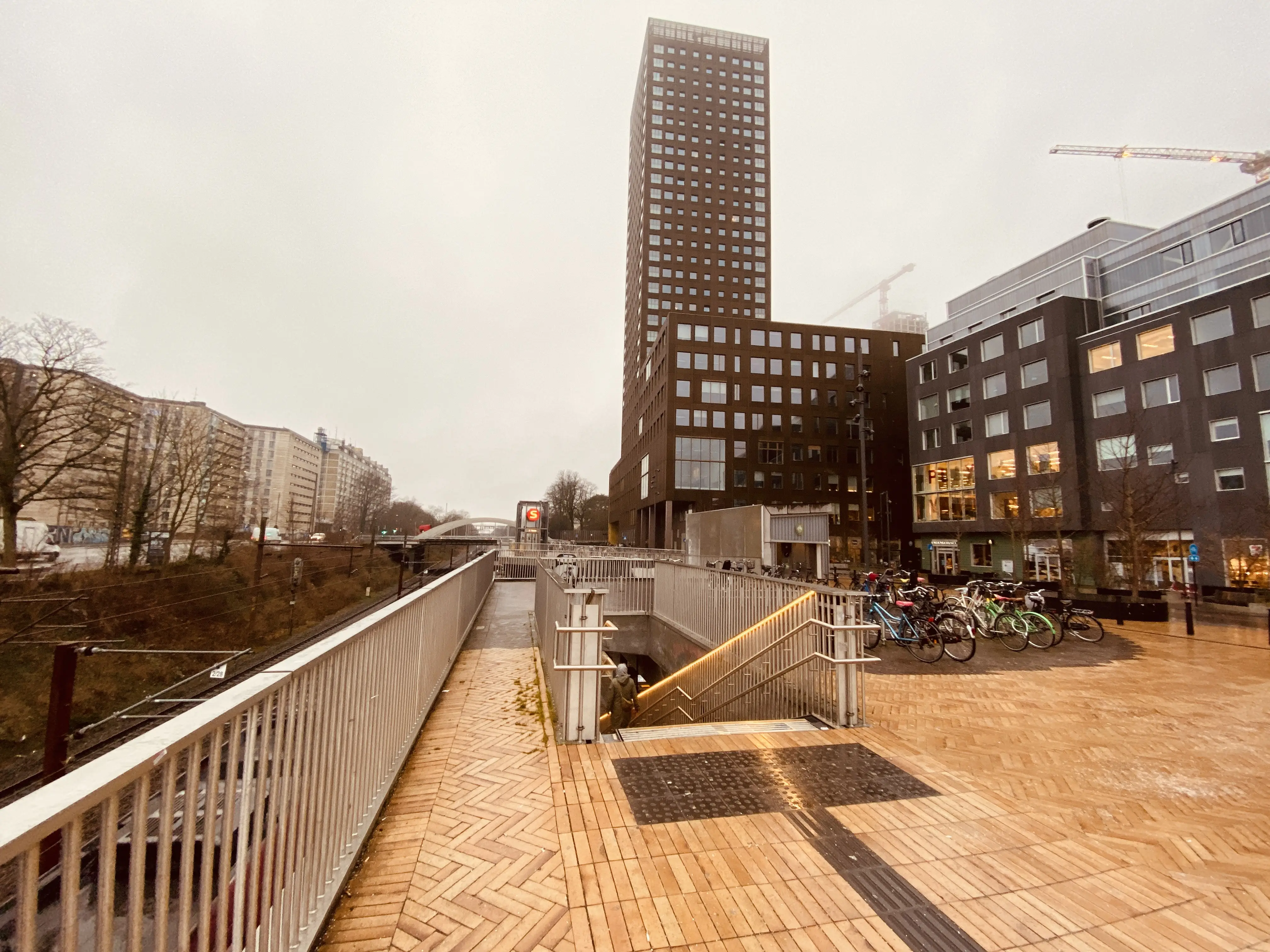 Billede af Carlsberg S-togstrinbræt. Billede af Carlsberg S-togstrinbræt.