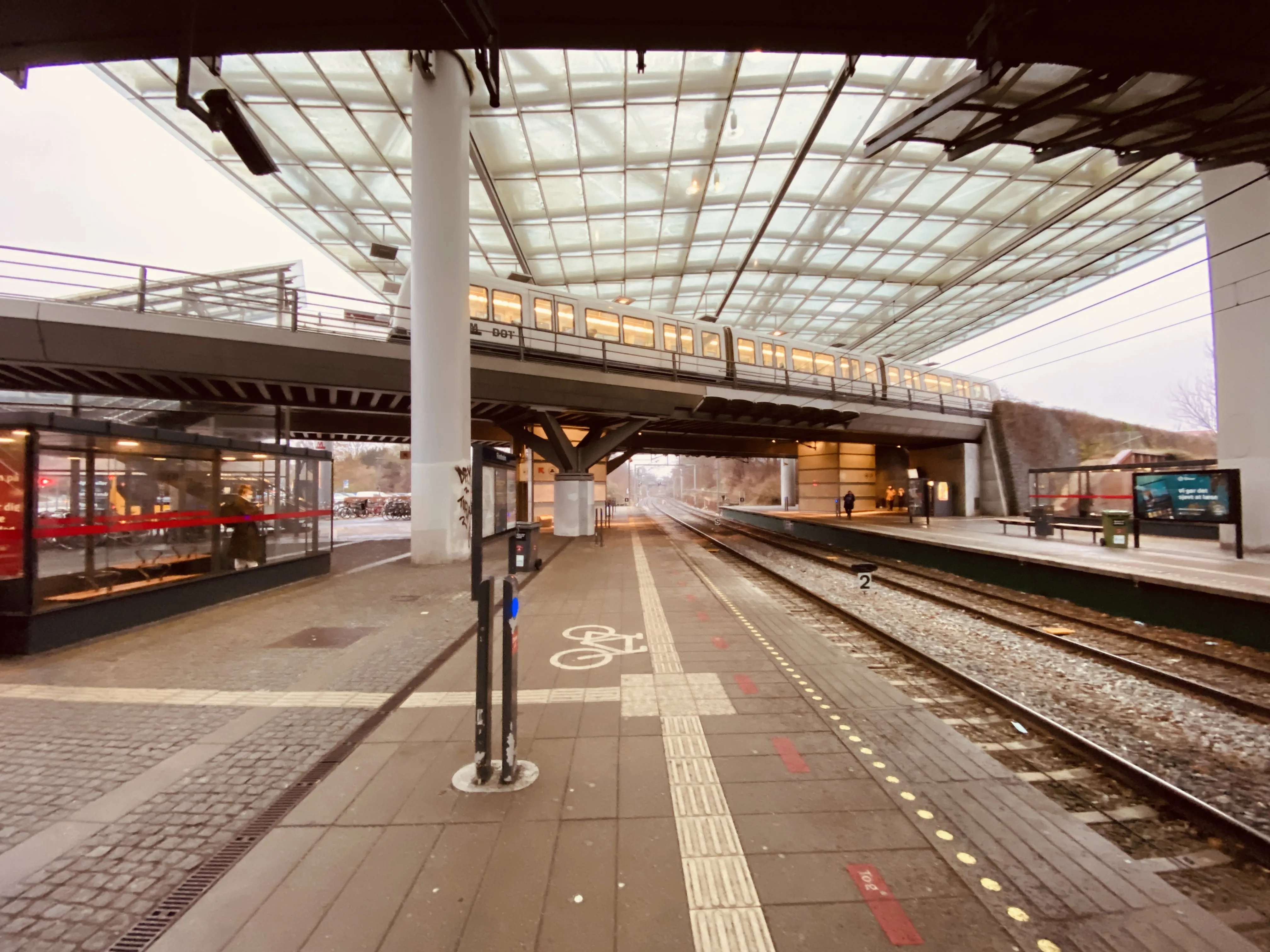 Billede af Flintholm Metrostation. Billede af Flintholm Metrostation.