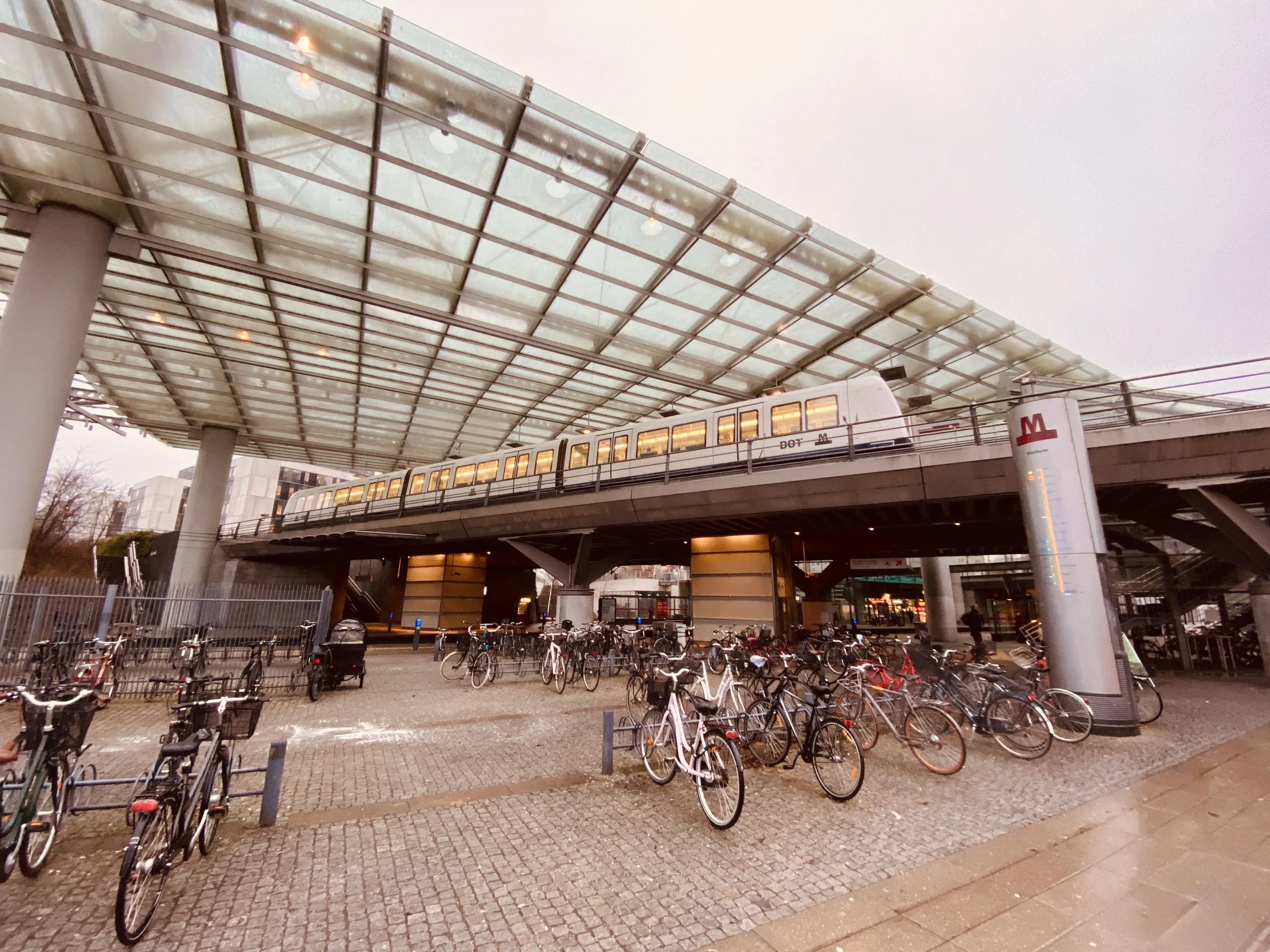 Billede af Flintholm Metrostation. Billede af Flintholm Metrostation.