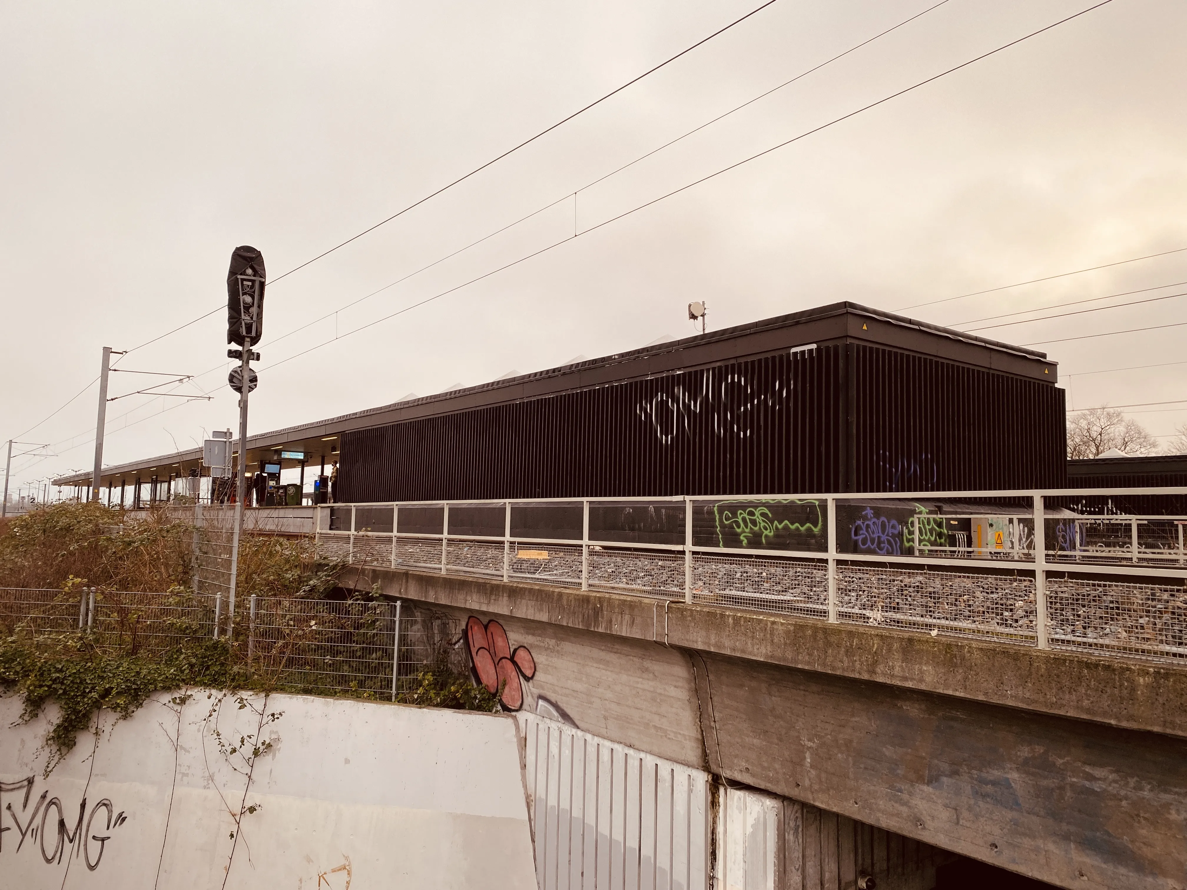 Billede af Ryparken S-togstrinbræt.