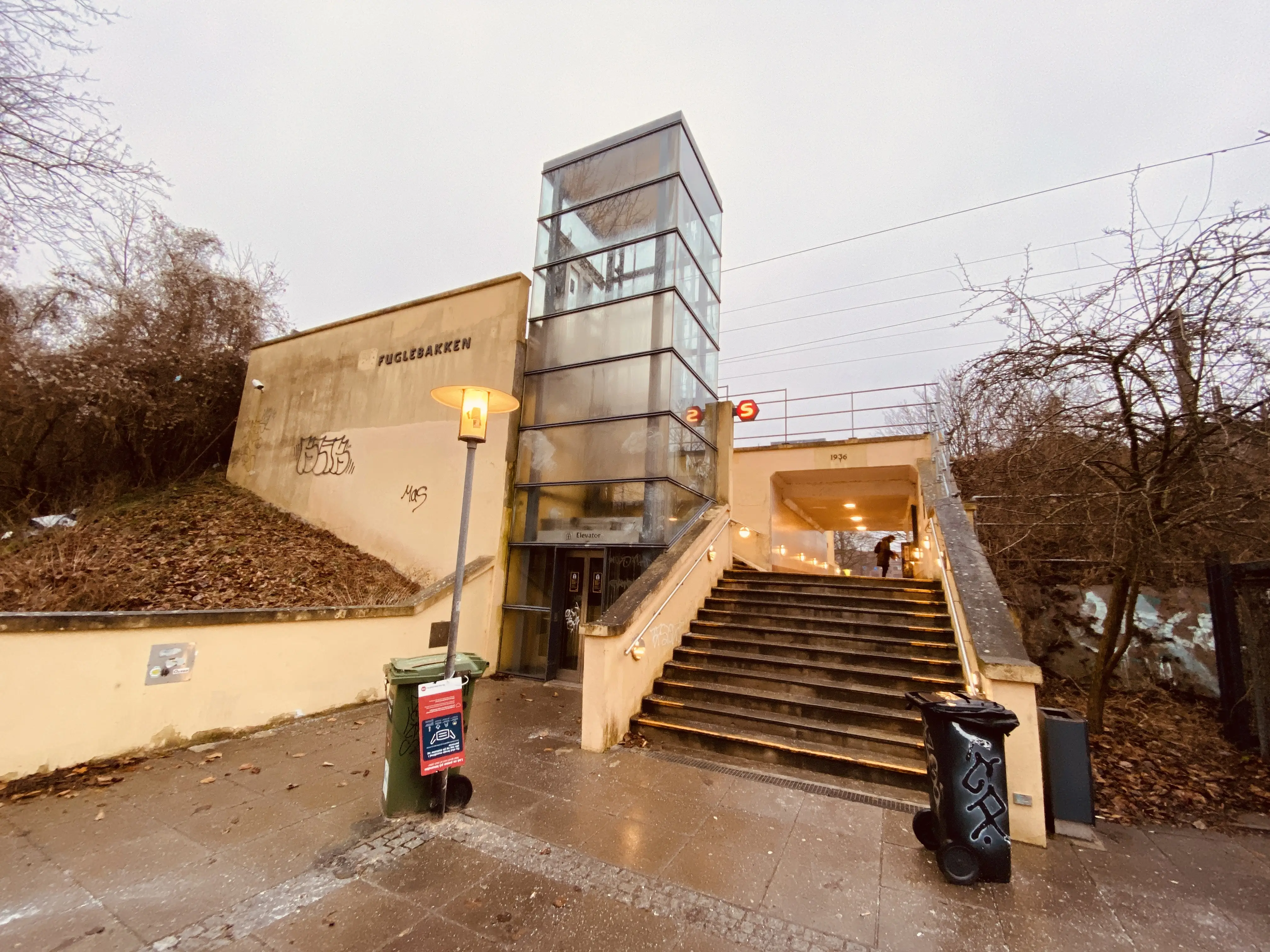 Billede af Fuglebakken S-togstrinbræt.