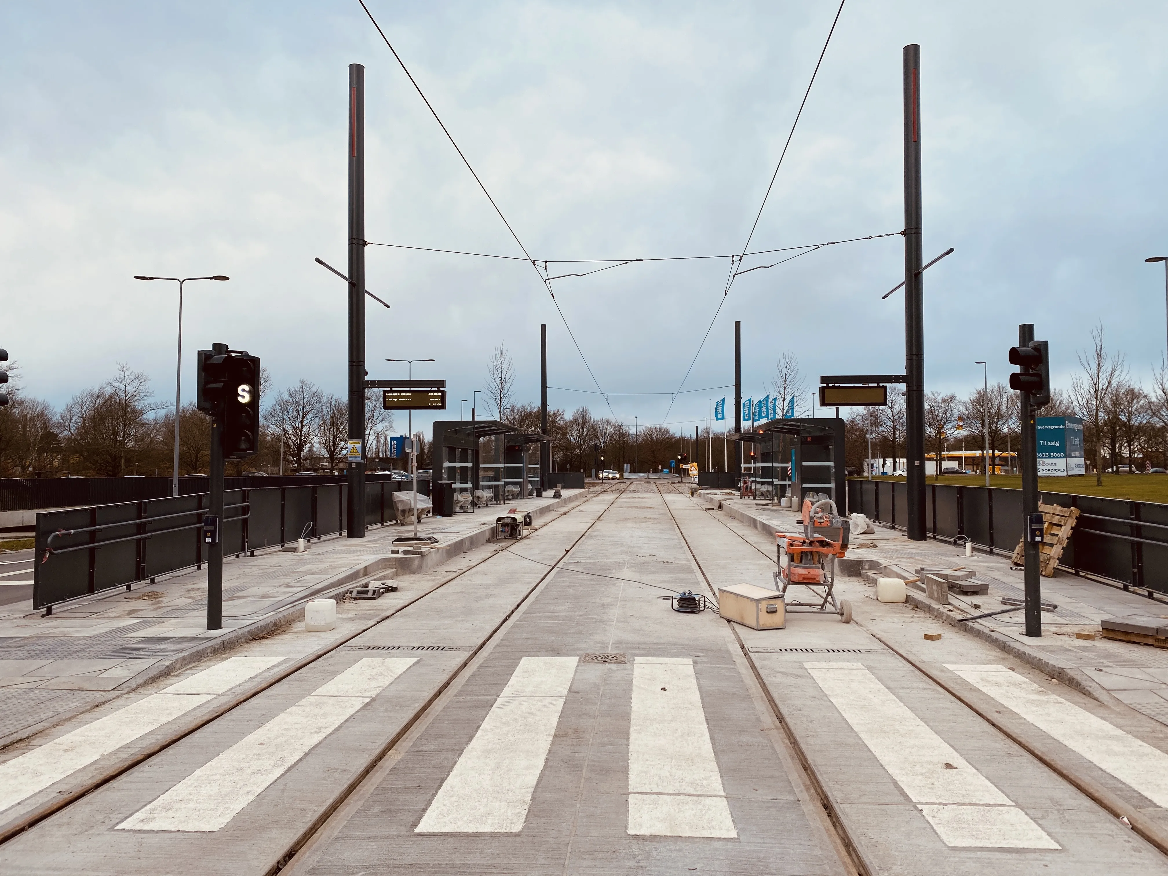 Billede af Cortex Park Letbanestation.