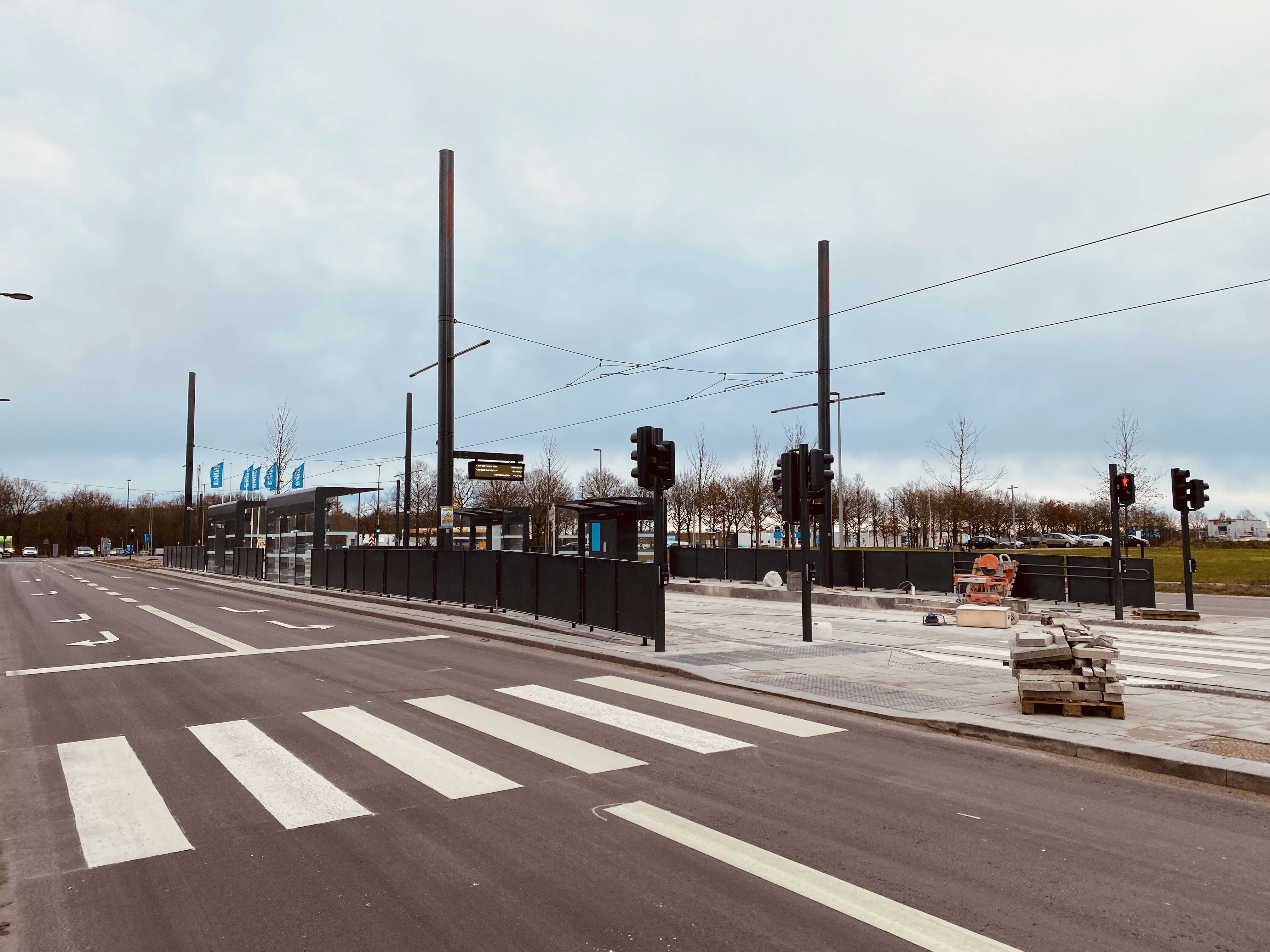 Billede af Cortex Park Letbanestation.