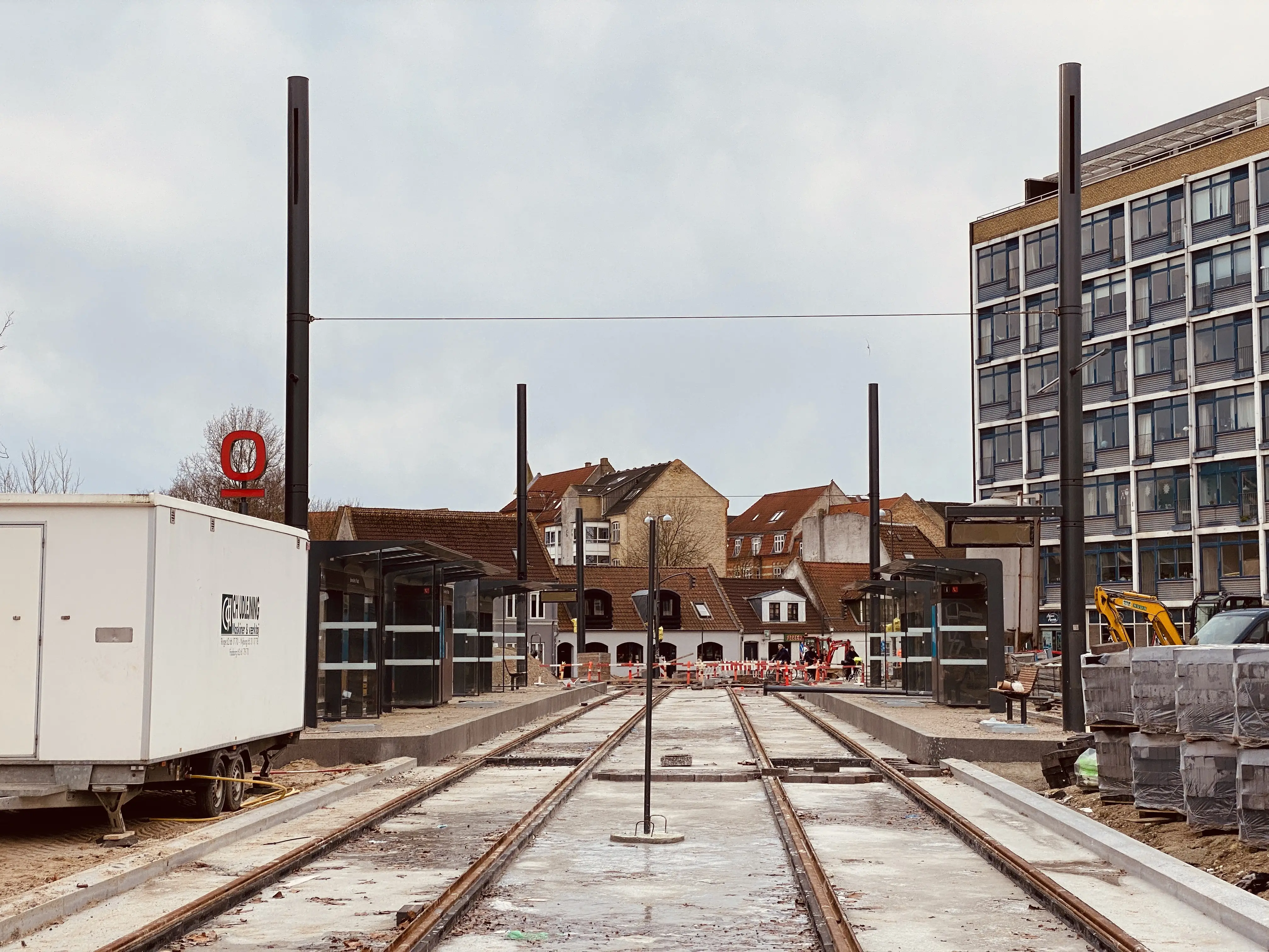 Billede af Benedikts Plads Letbanestation. Billede af Benedikts Plads Letbanestation.