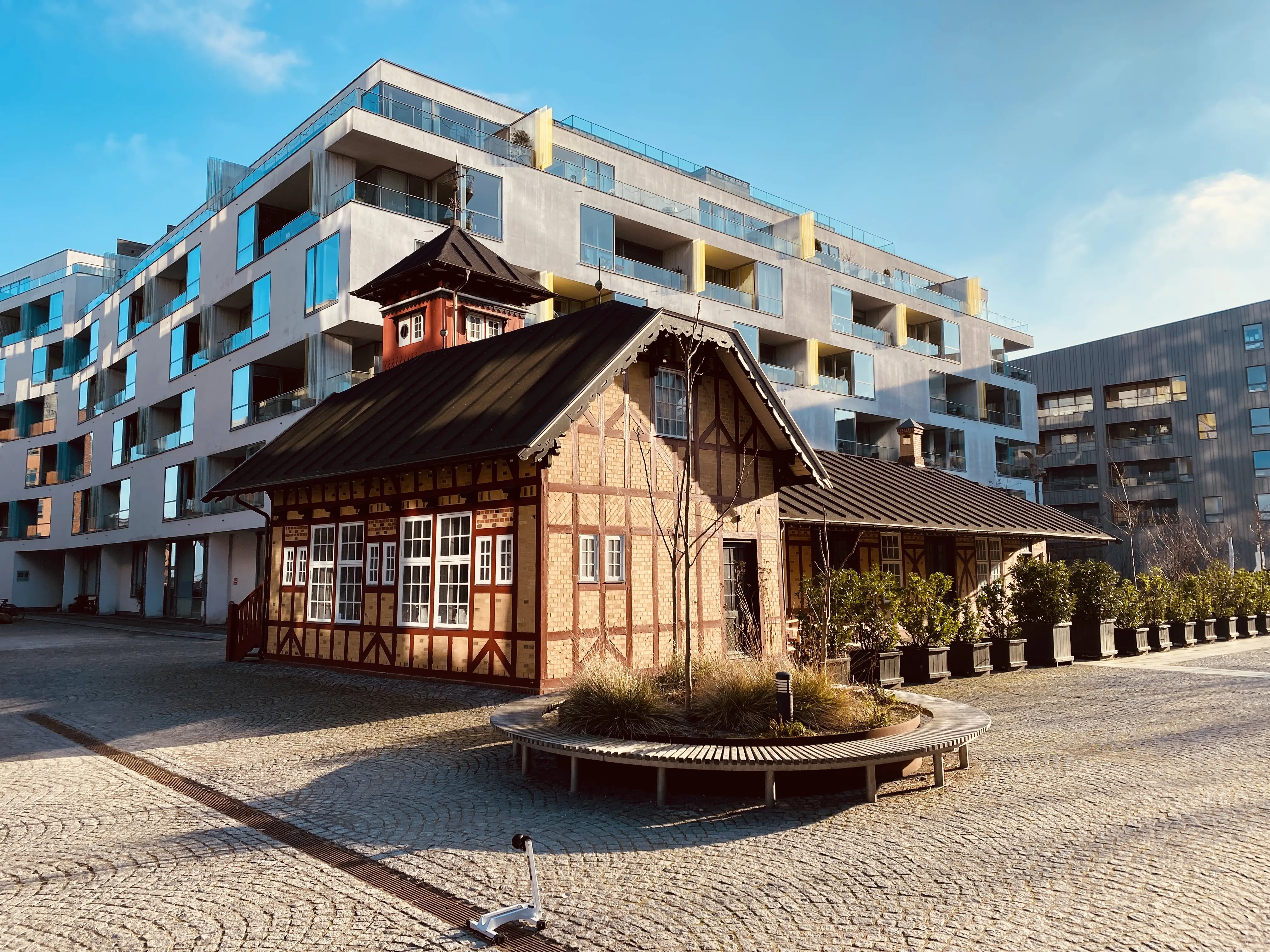 Billede af Frihavnens Station.