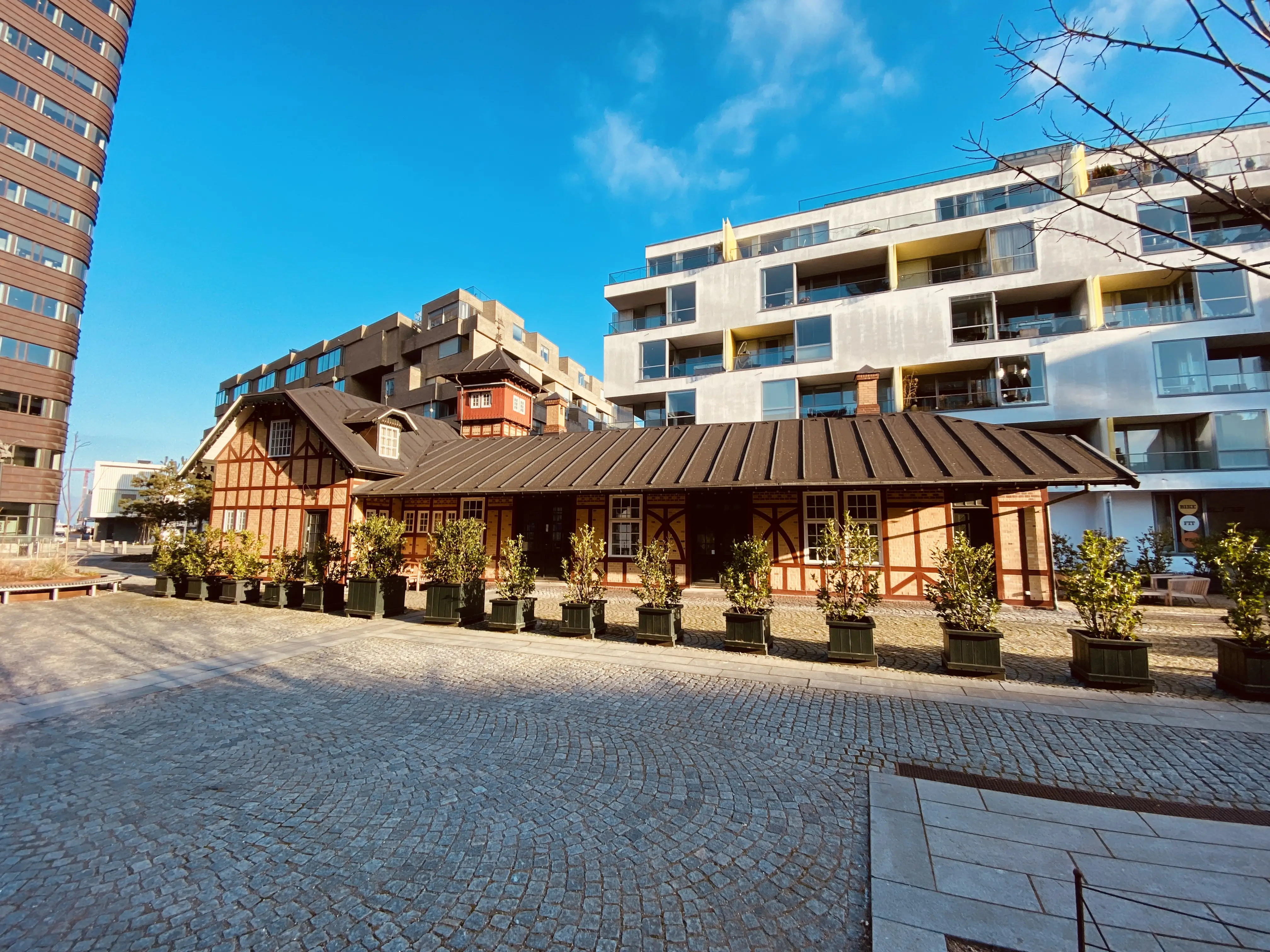 Billede af Frihavnens Station.