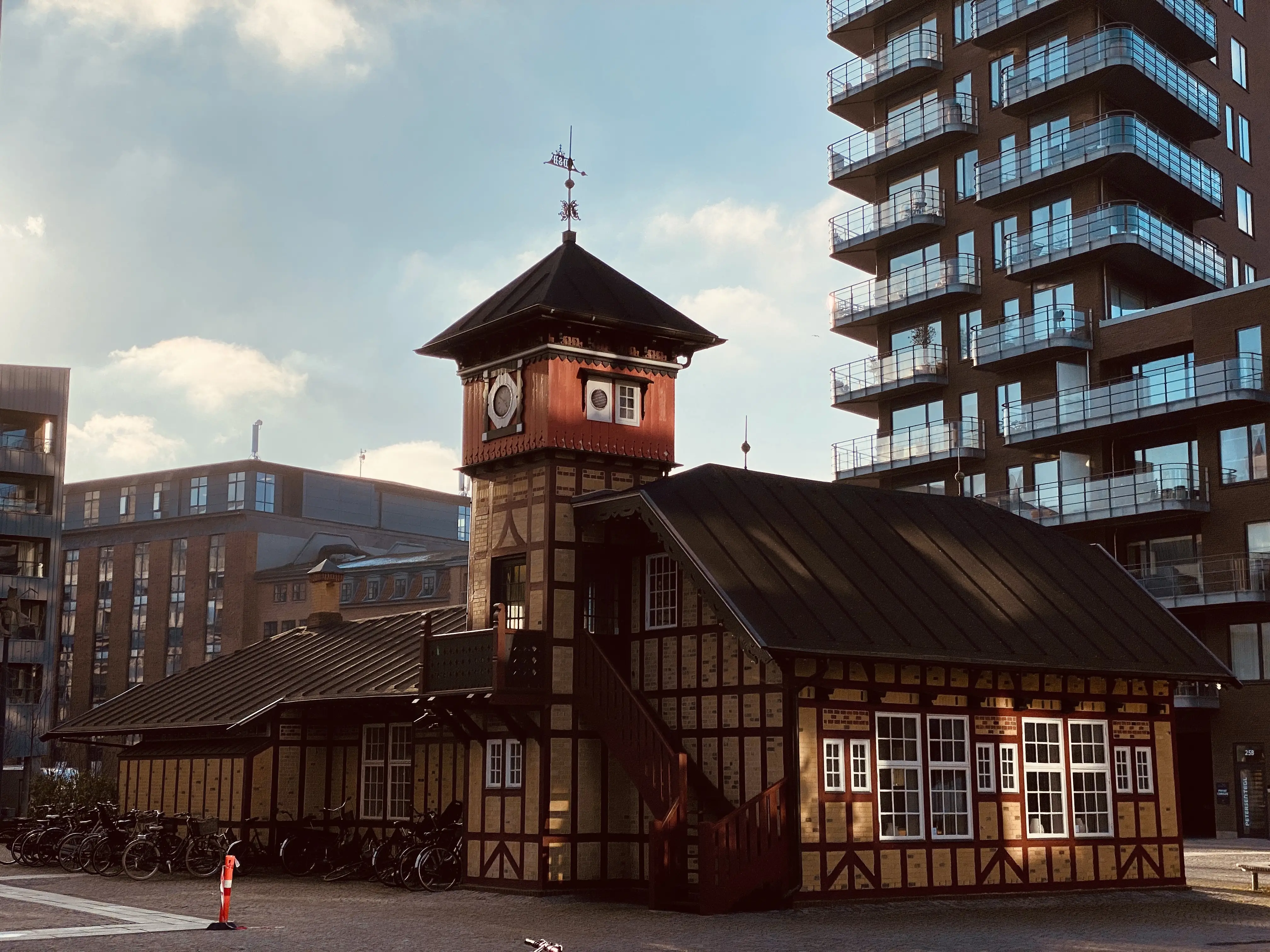 Billede af Frihavnens Station.