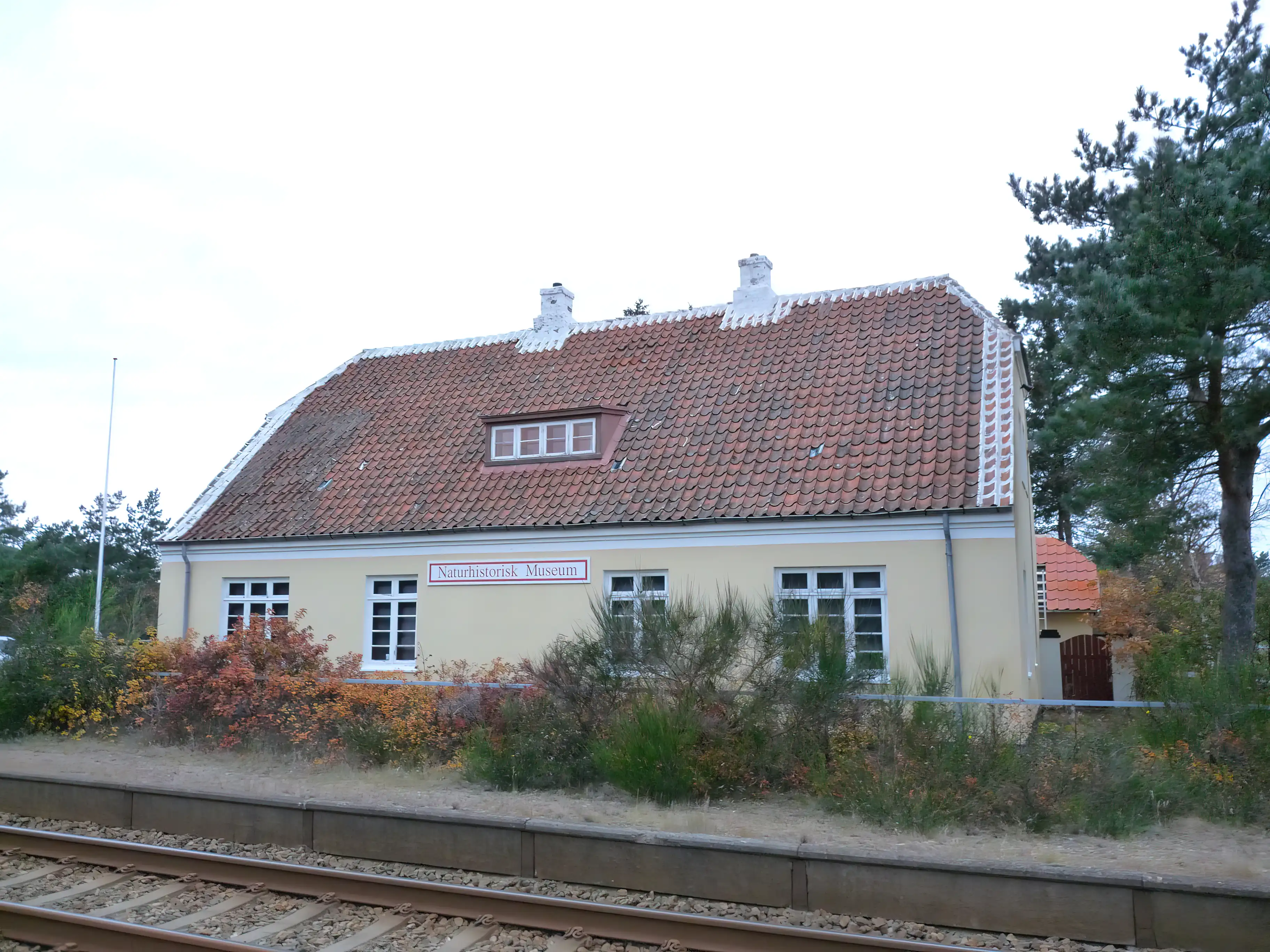 Billede af Højen Trinbræt set fra sporsiden. Billede af Højen Trinbræt set fra sporsiden.