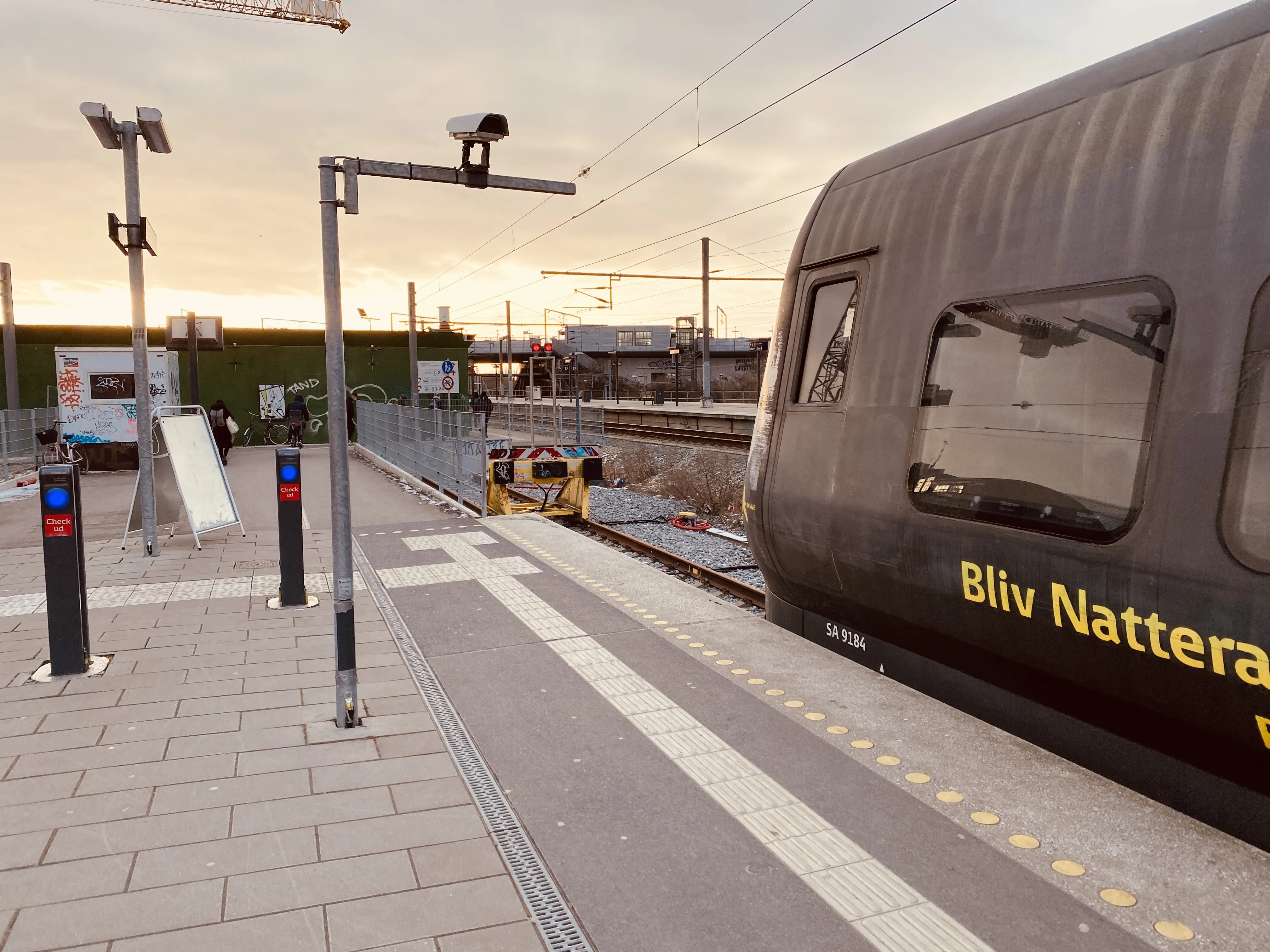 Billede af København Syd Trinbræt. Billede af København Syd Trinbræt.