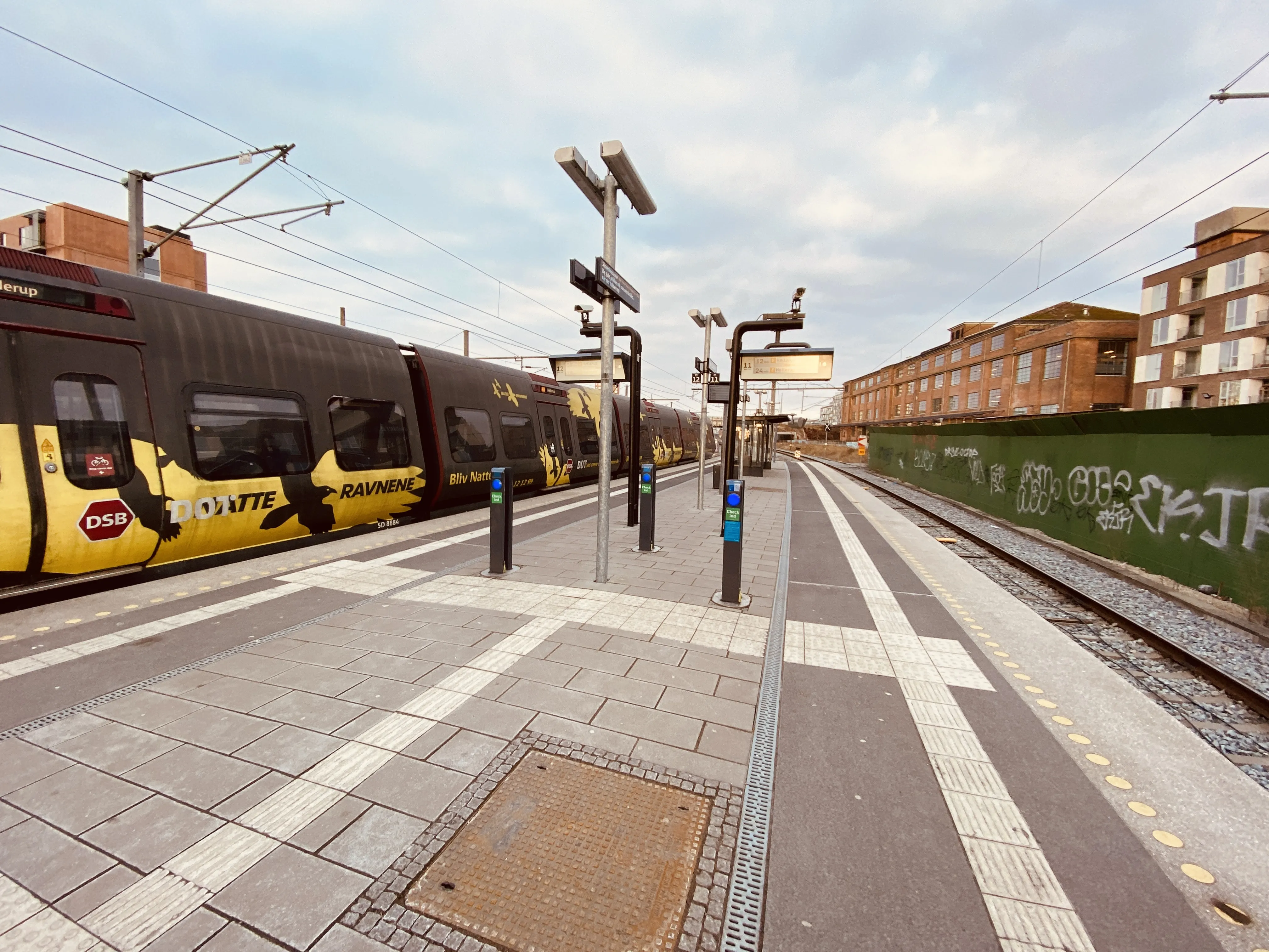 Billede af København Syd Trinbræt. Billede af København Syd Trinbræt.