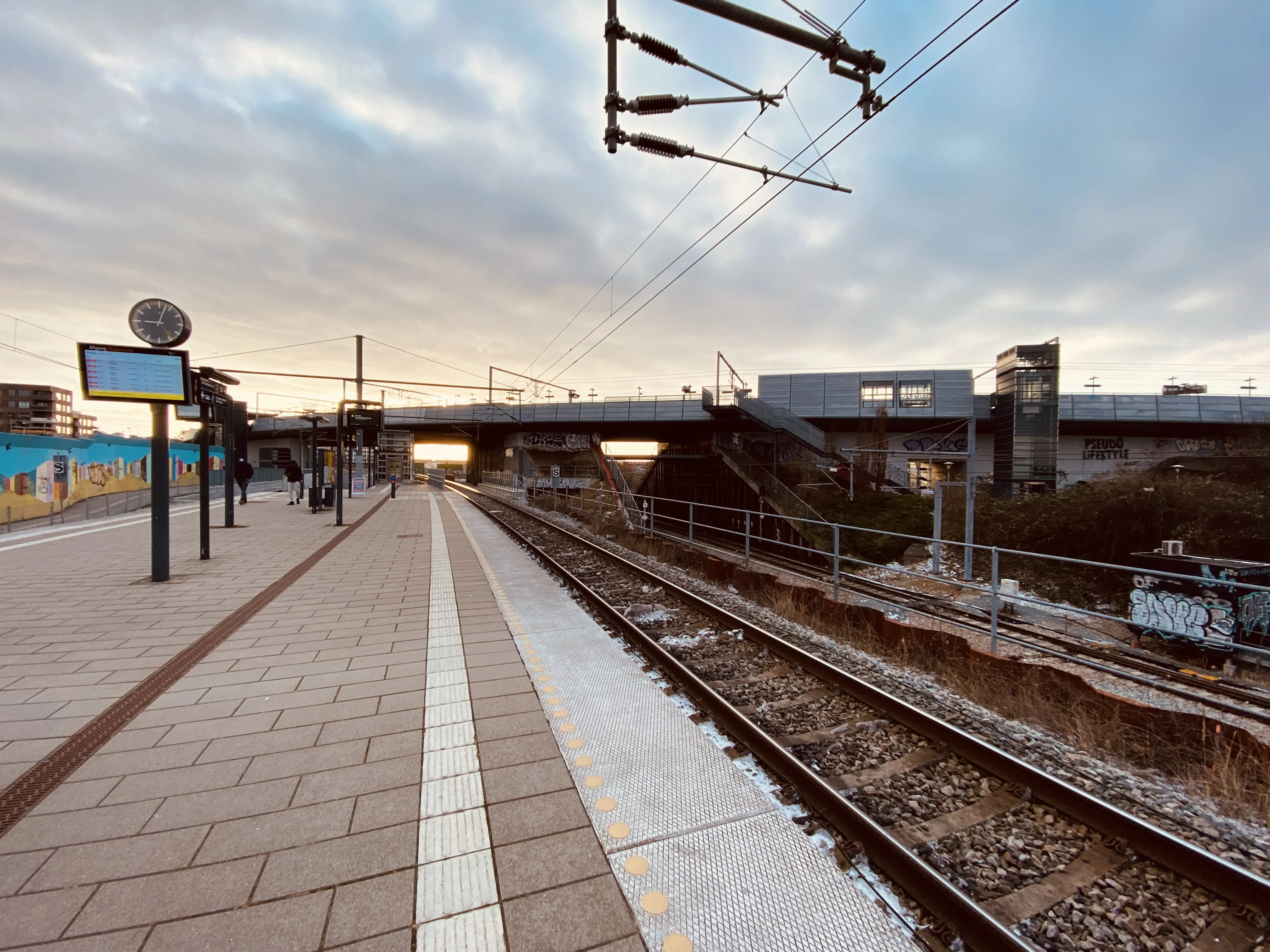 Billede af København Syd Trinbræt. Billede af København Syd Trinbræt.