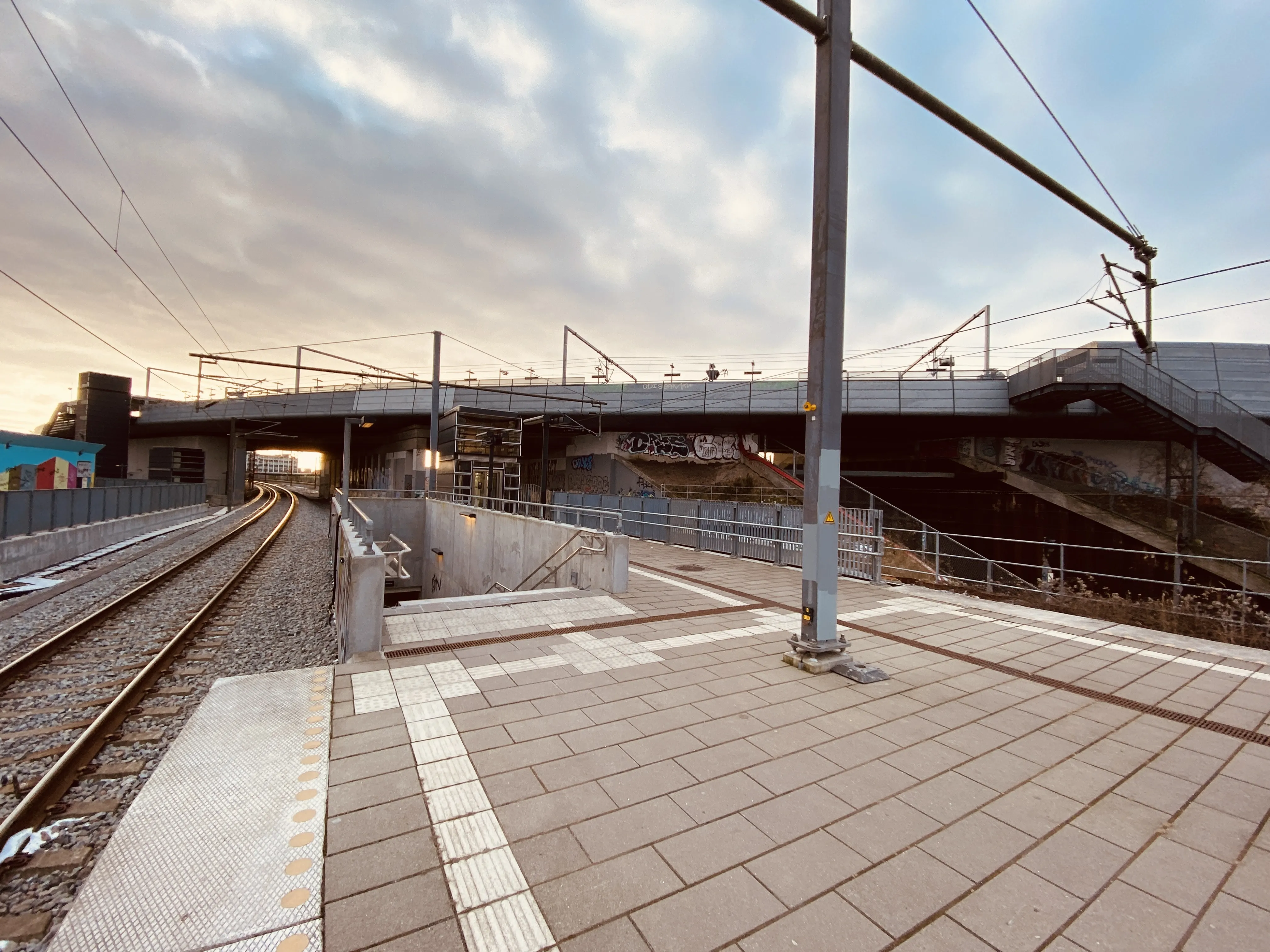 Billede af København Syd Trinbræt. Billede af København Syd Trinbræt.