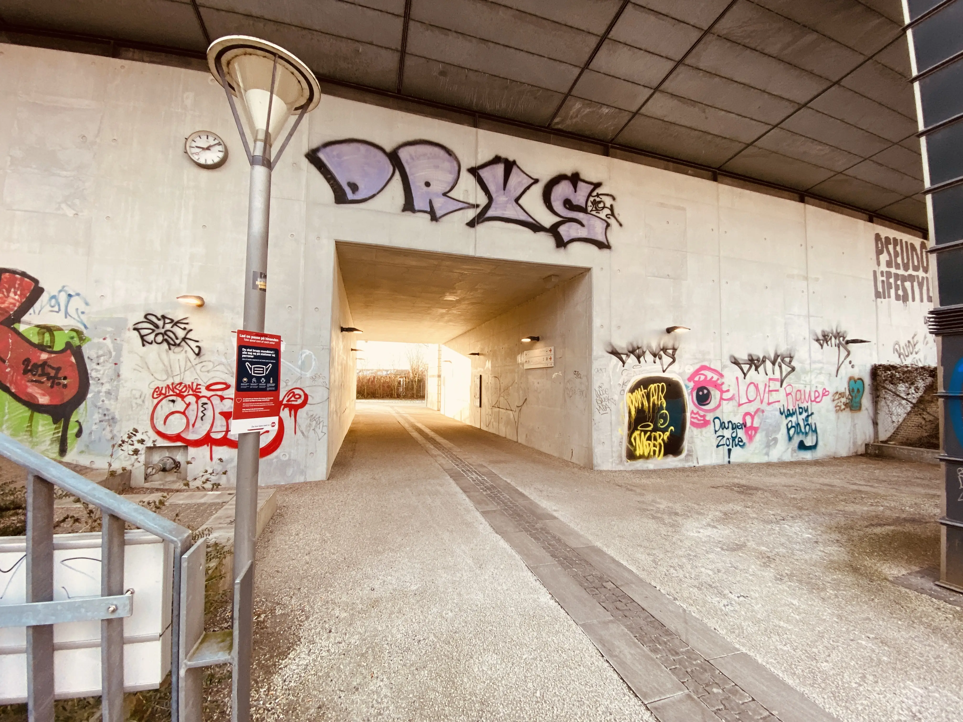 Billede af København Syd Trinbræt. Billede af København Syd Trinbræt.