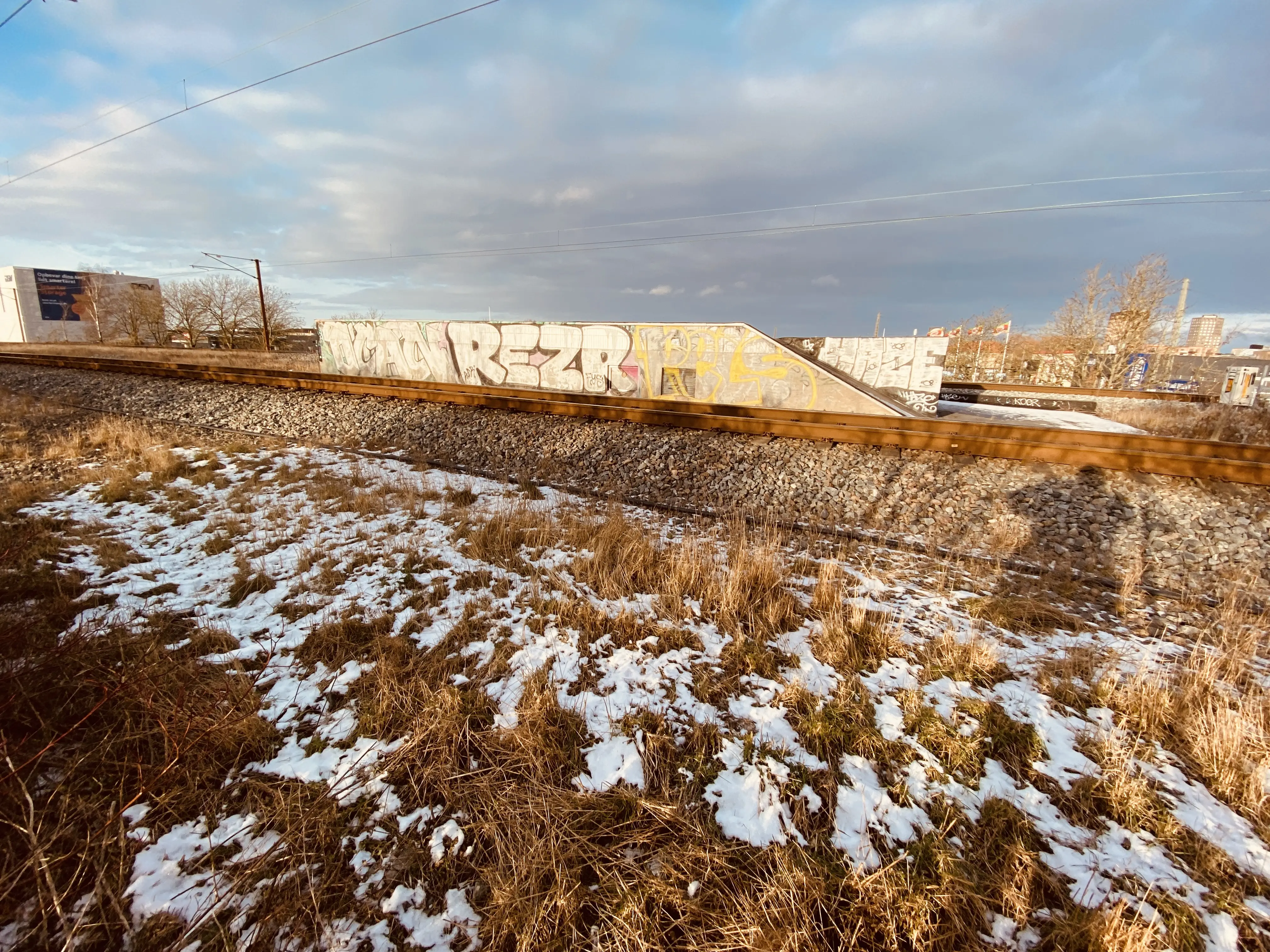 Billede af Ellebjerg Station - Station er delvist nedrevet, men Ellebjerg Station har ligget her. Billede af Ellebjerg Station - Station er delvist nedrevet, men Ellebjerg Station har ligget her.