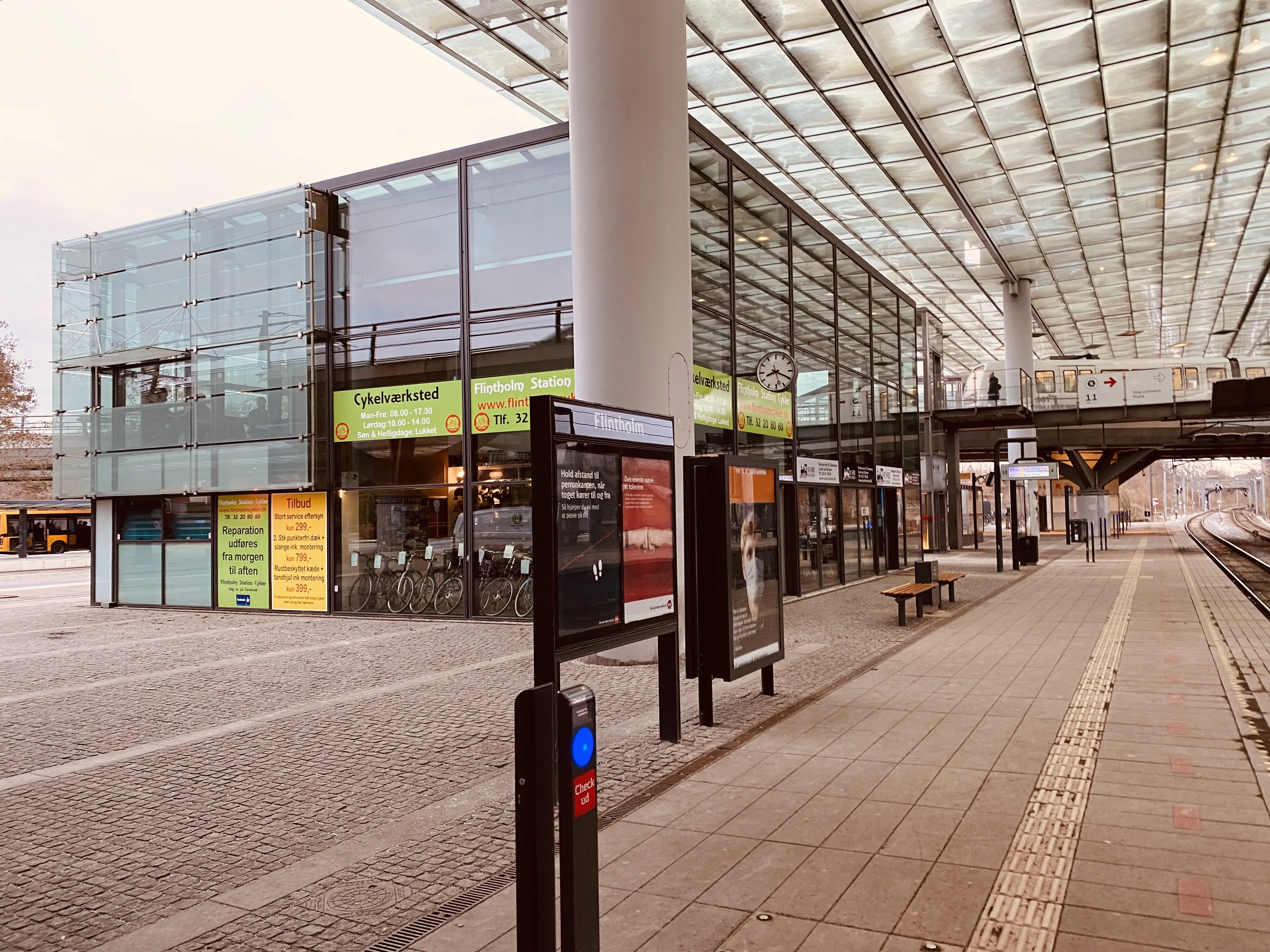 Billede af Flintholm Station.