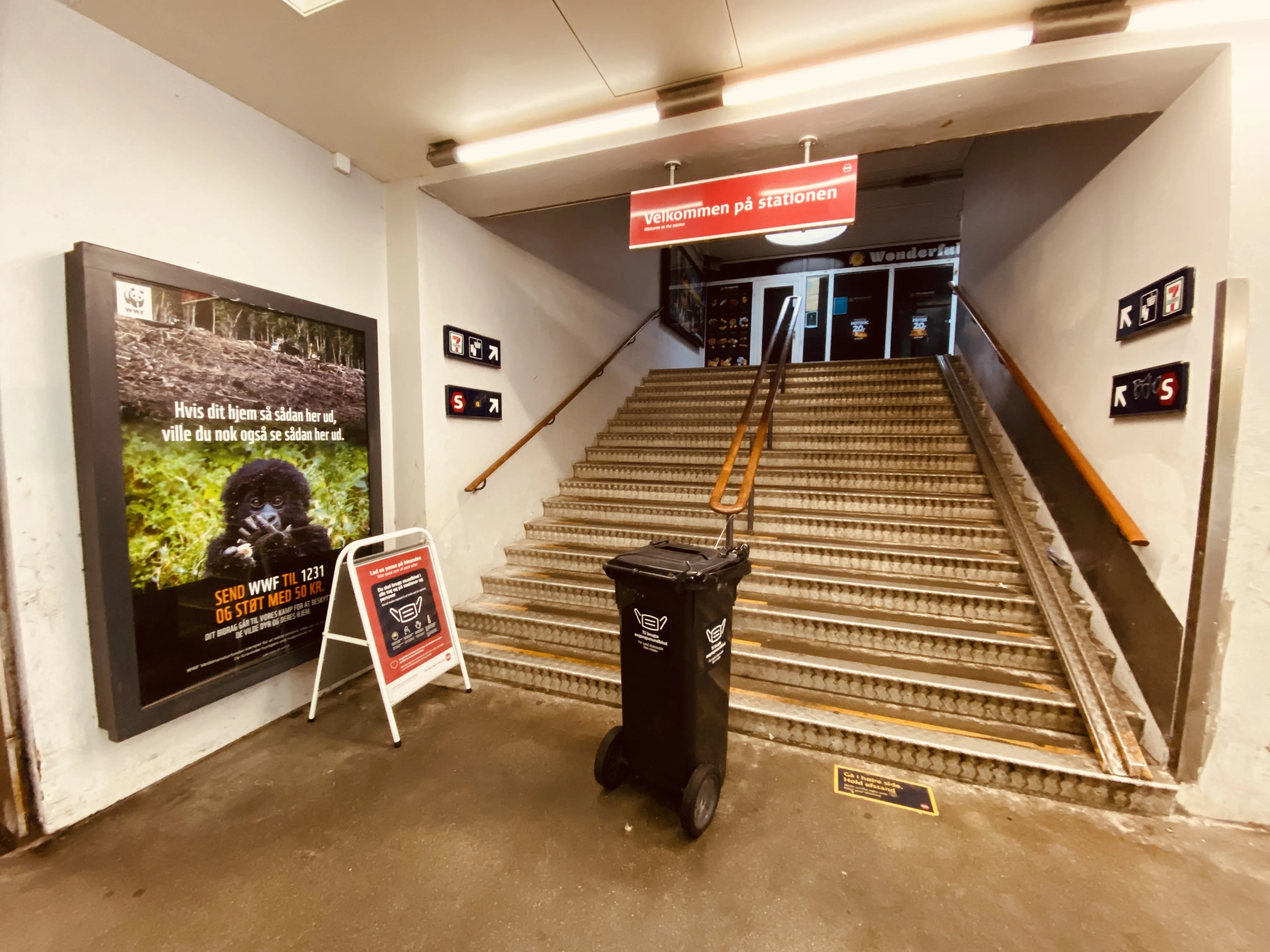 Billede af Albertslund S-togstrinbræt.