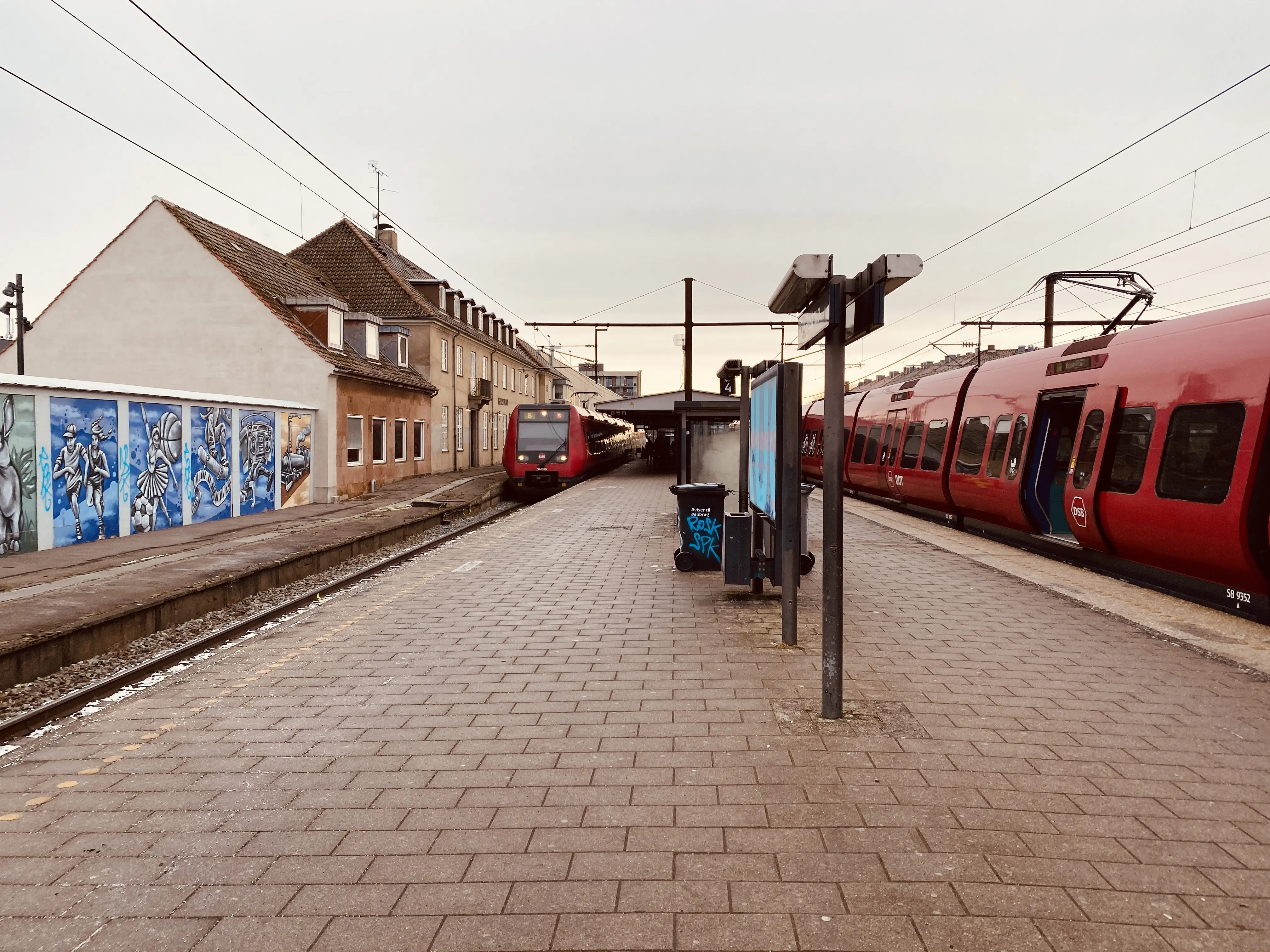 Billede af Glostrup Station. Billede af Glostrup Station.