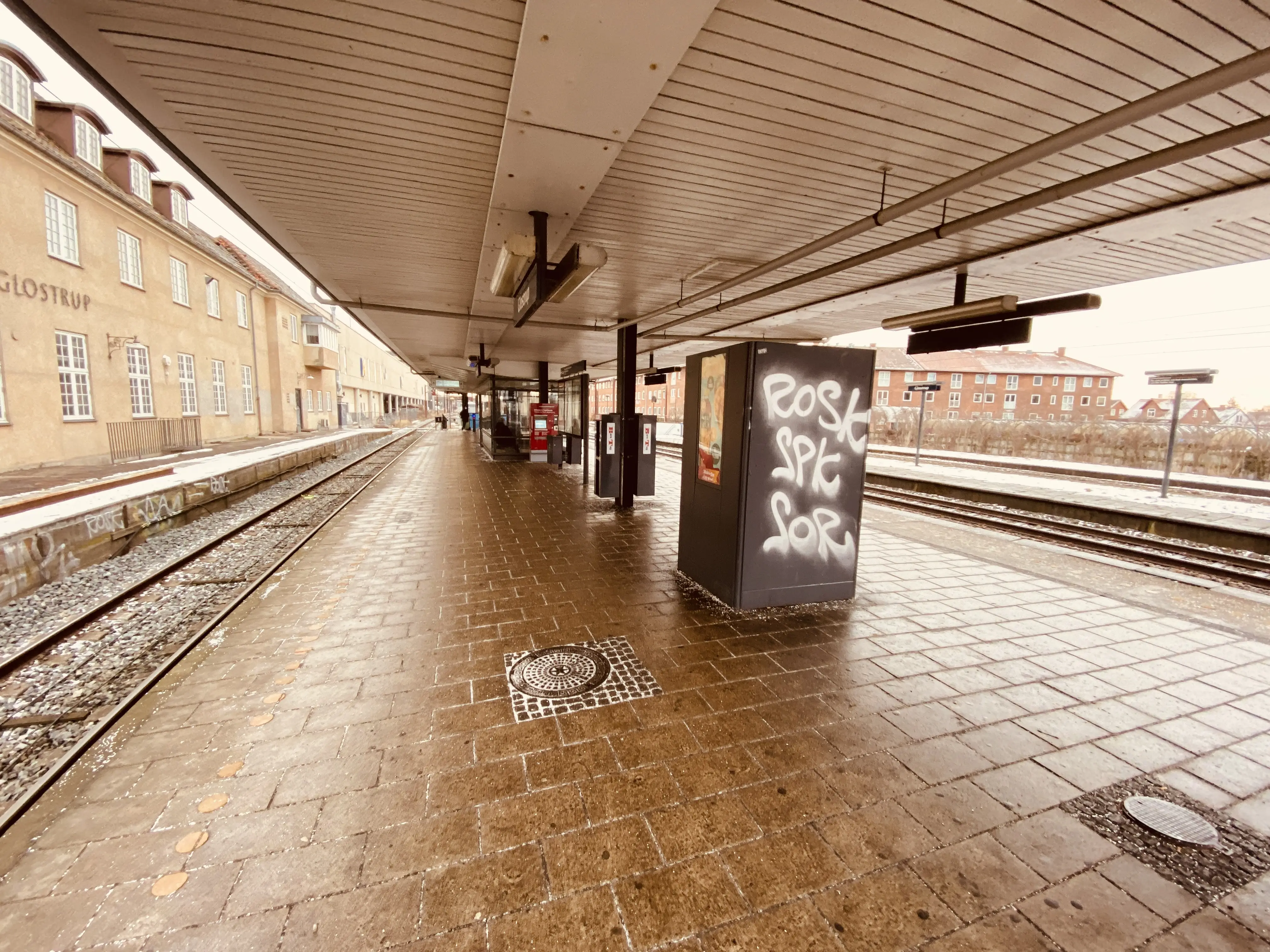 Billede af Glostrup Station. Billede af Glostrup Station.