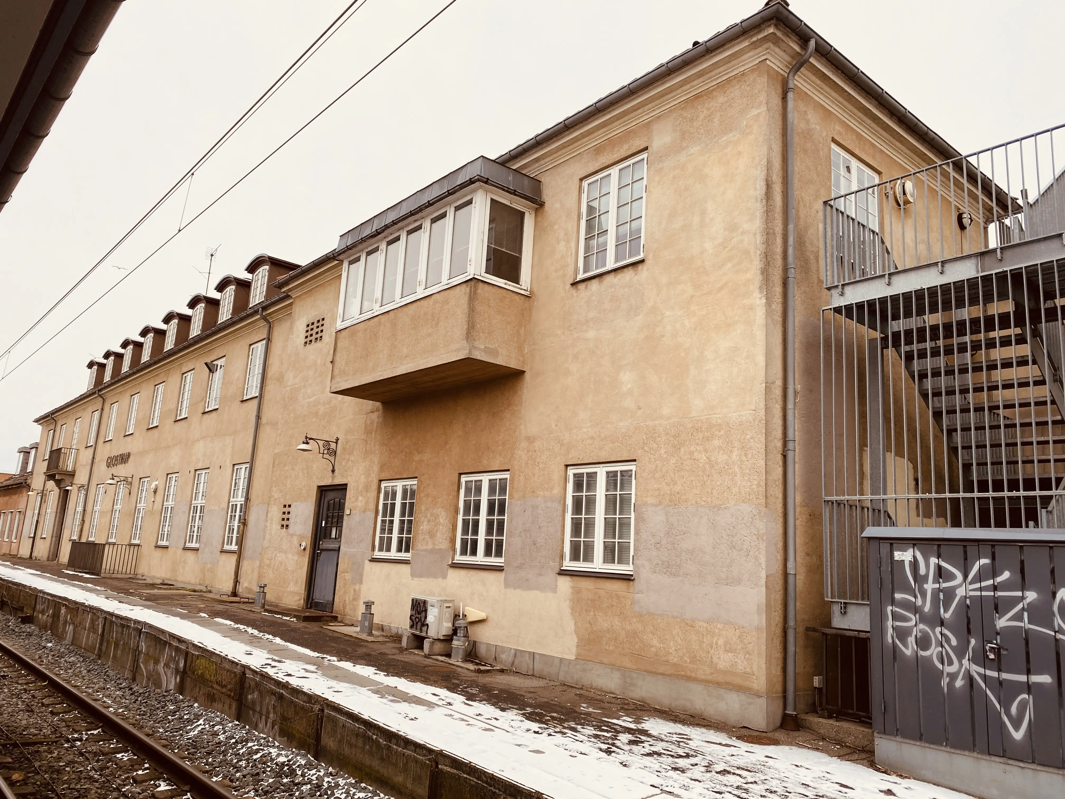 Billede af Glostrup Station. Billede af Glostrup Station.