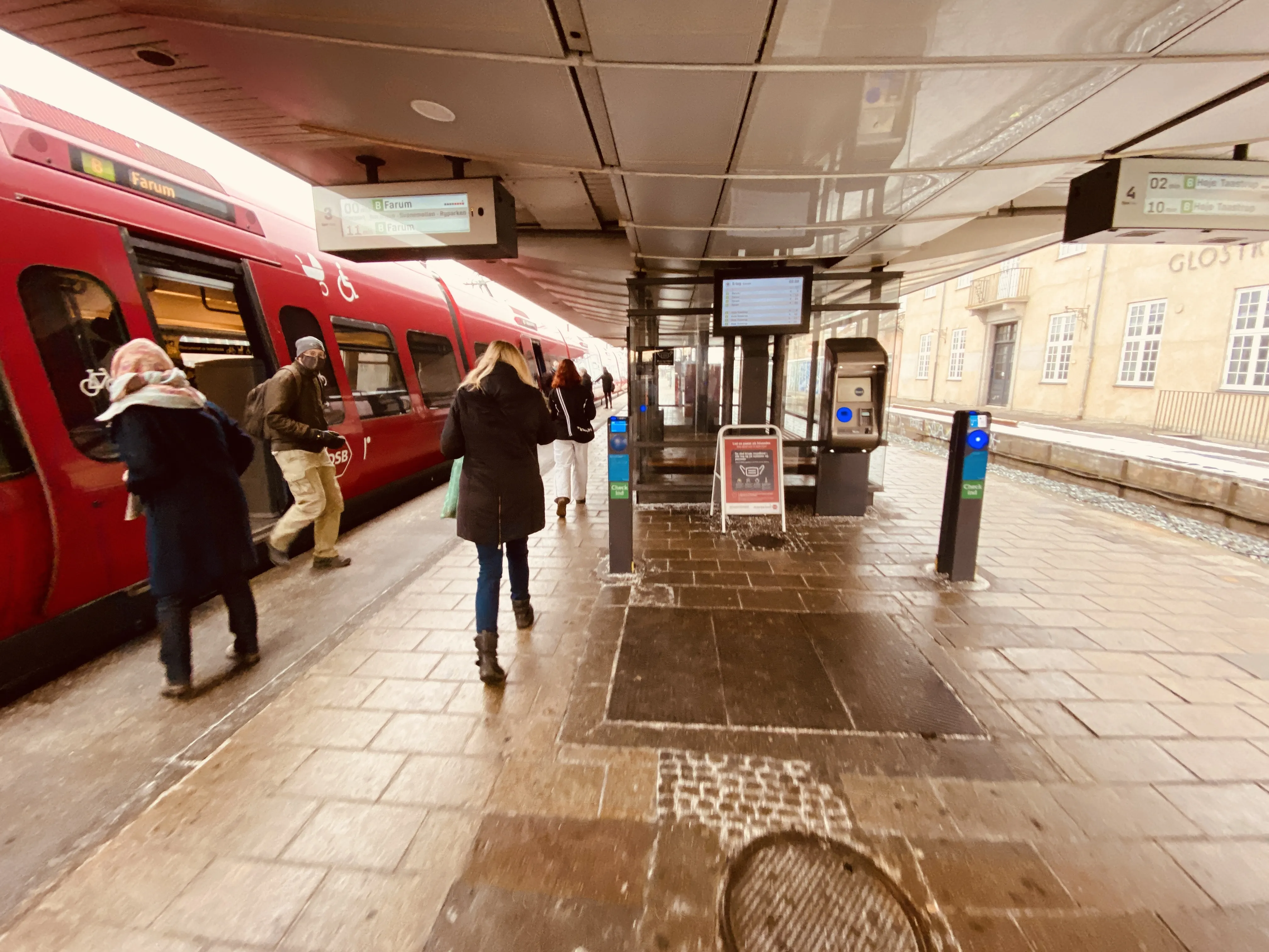 Billede af Glostrup Station. Billede af Glostrup Station.