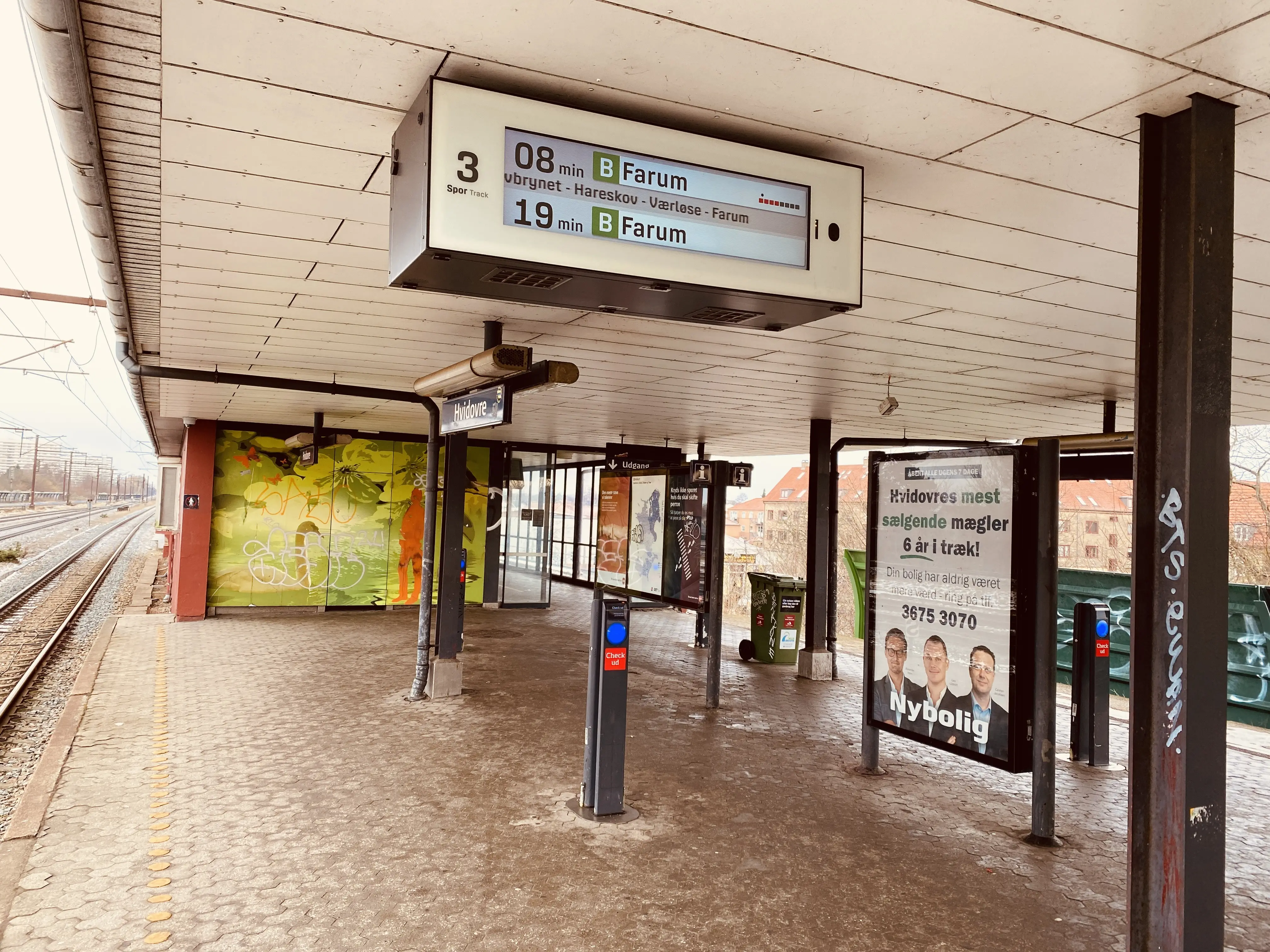Billede af Hvidovre Nær S-togstrinbræt.