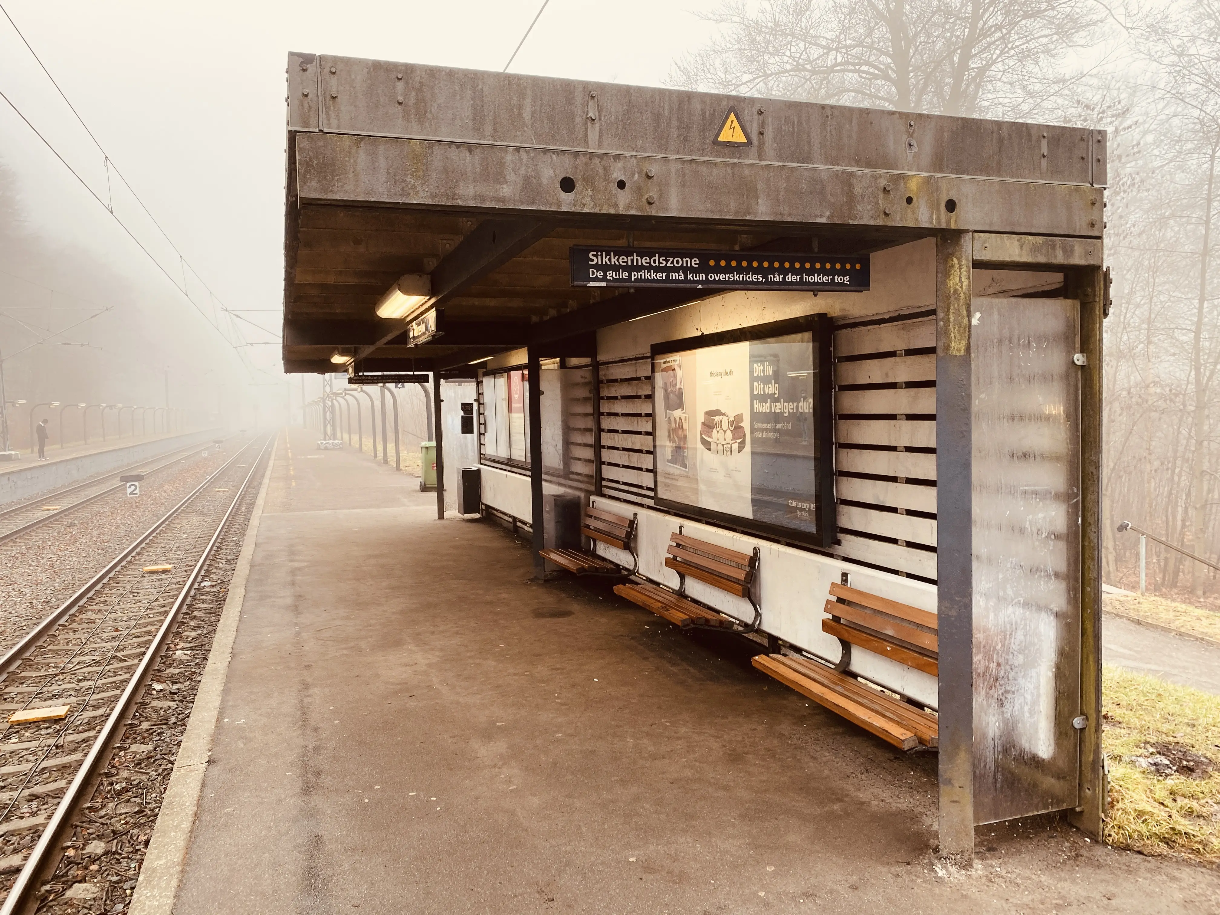 Billede af Hareskov S-togstrinbræt.