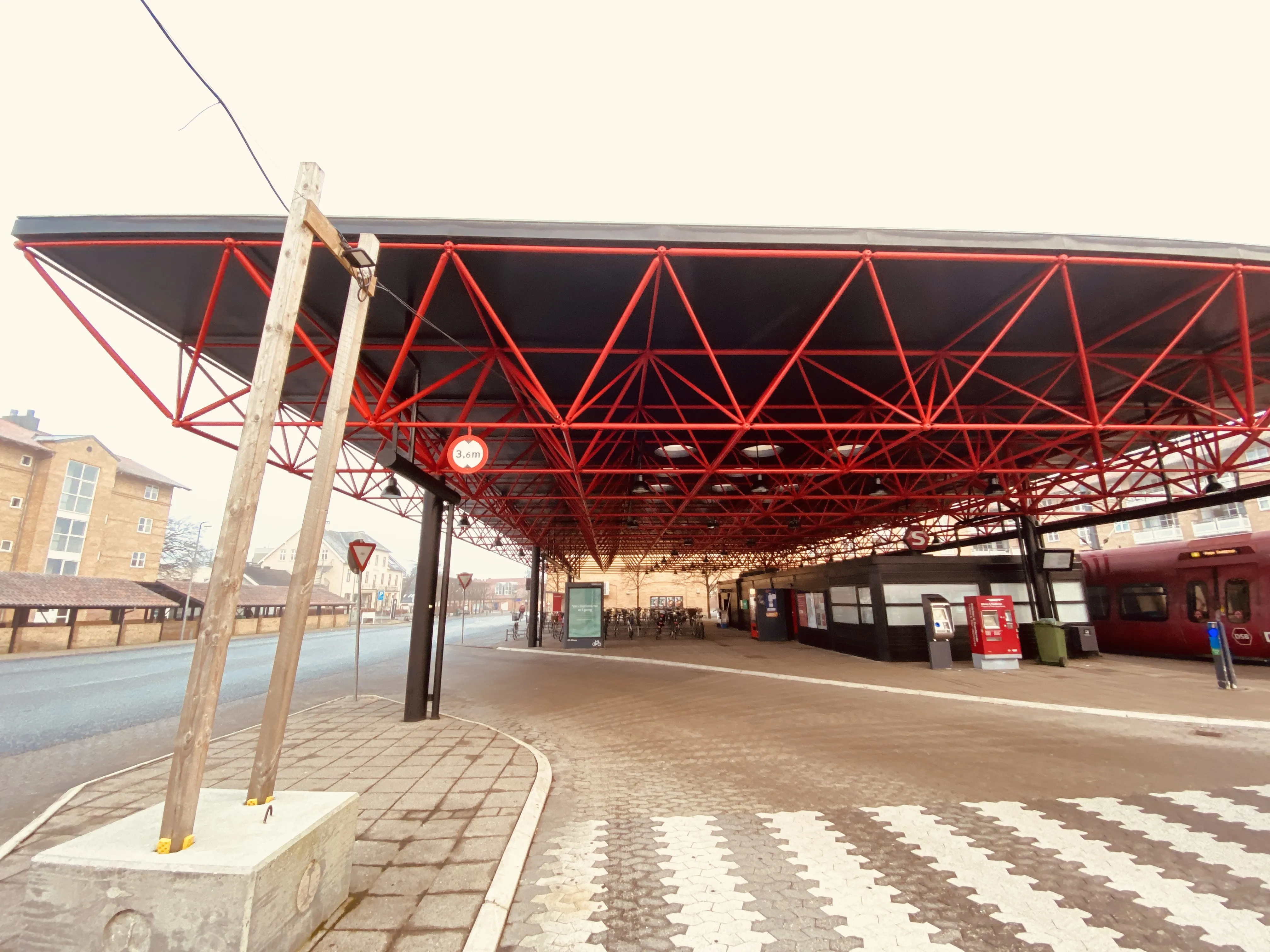 Billede af Farum S-togstrinbræt.