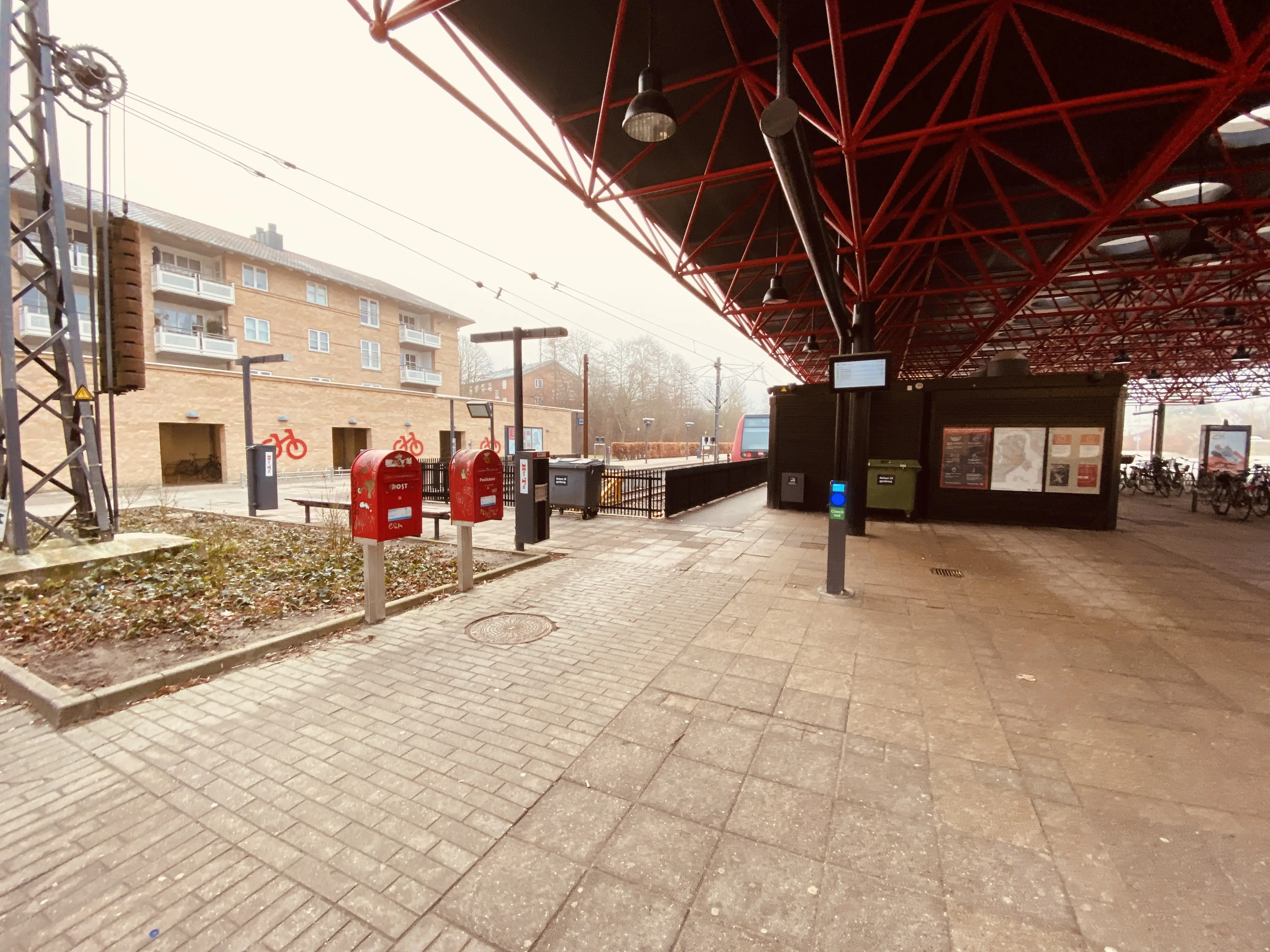 Billede af Farum S-togstrinbræt.