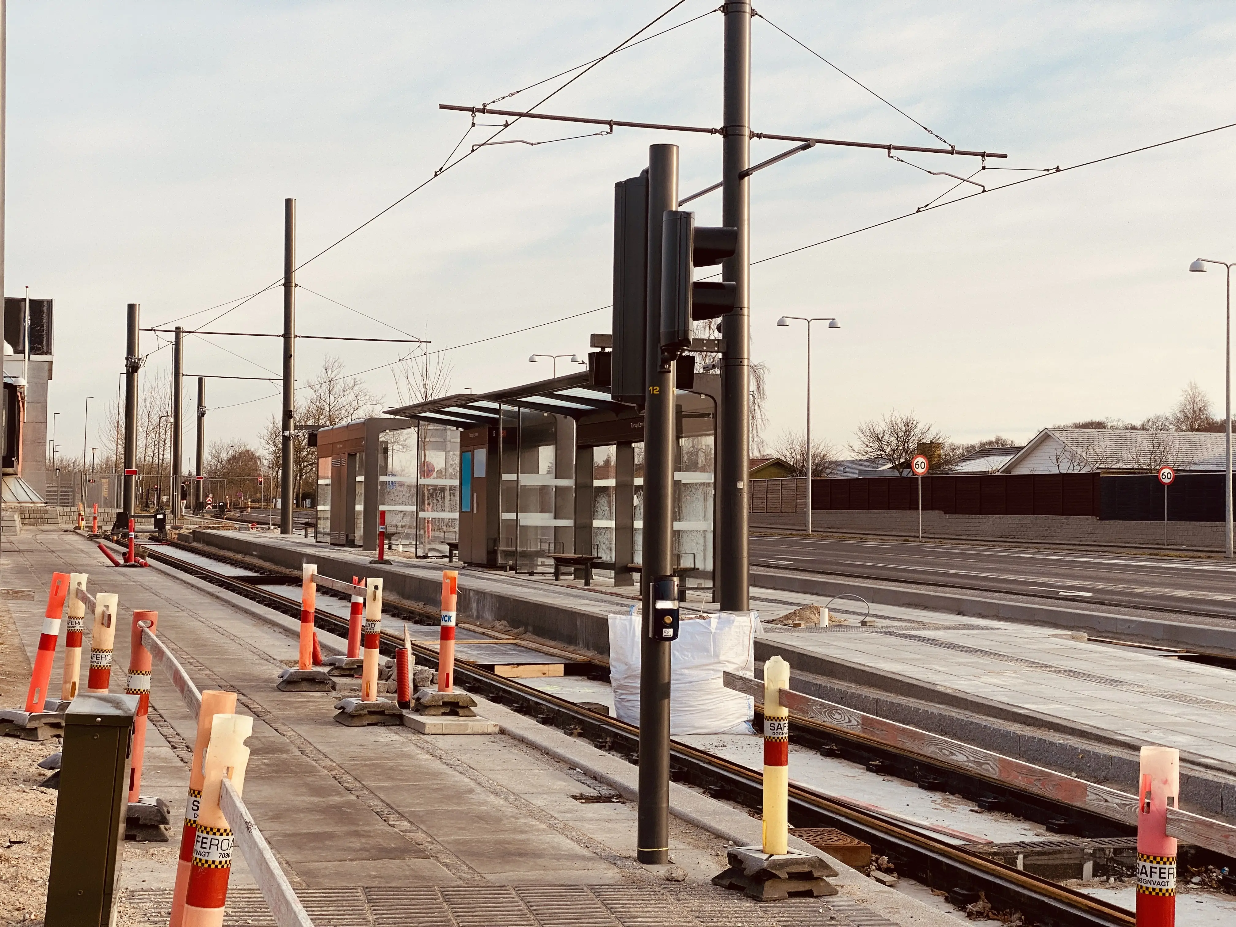 Billede af Tarup Center Letbanestation.