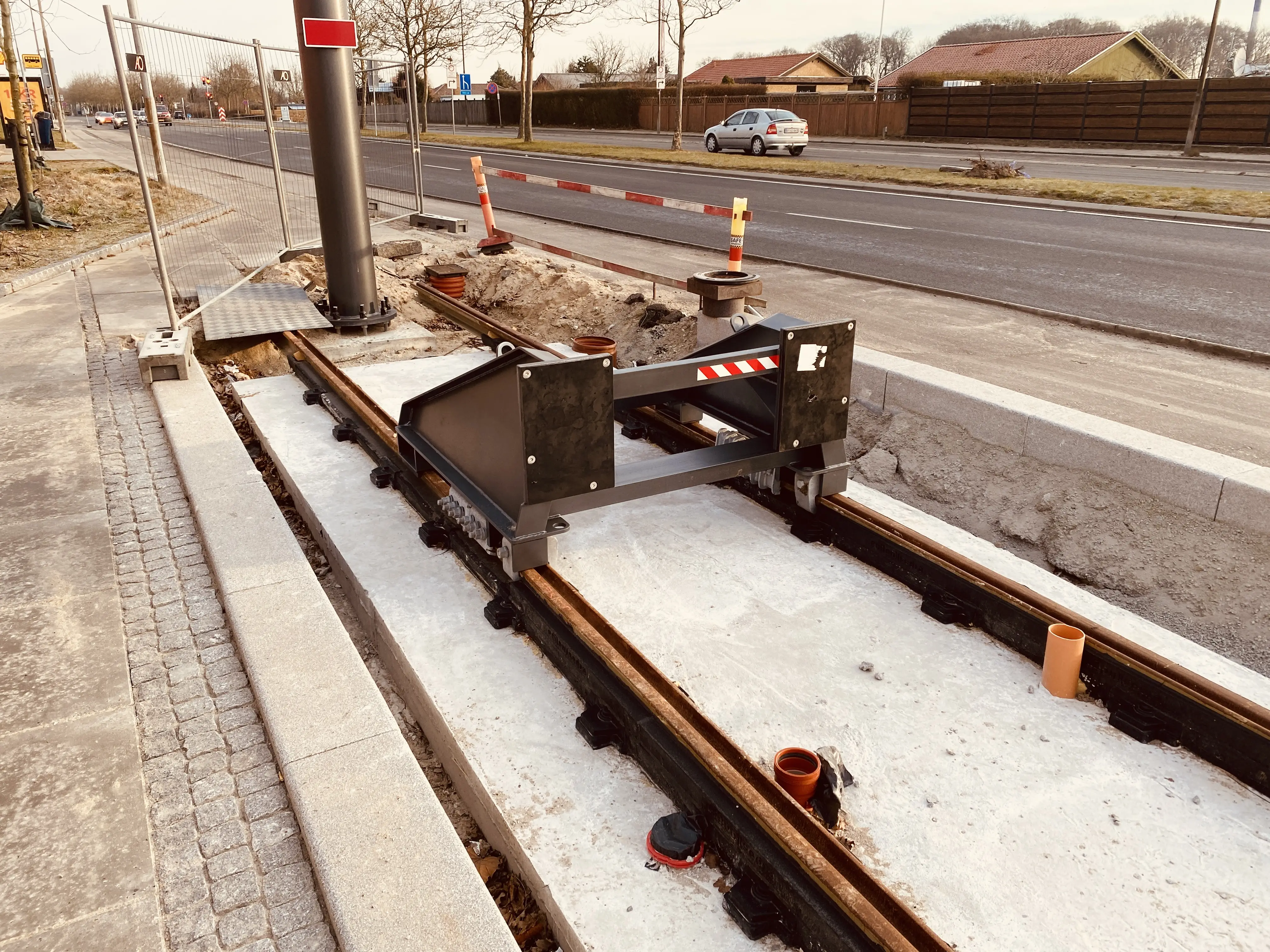 Billede af Tarup Center Letbanestation.