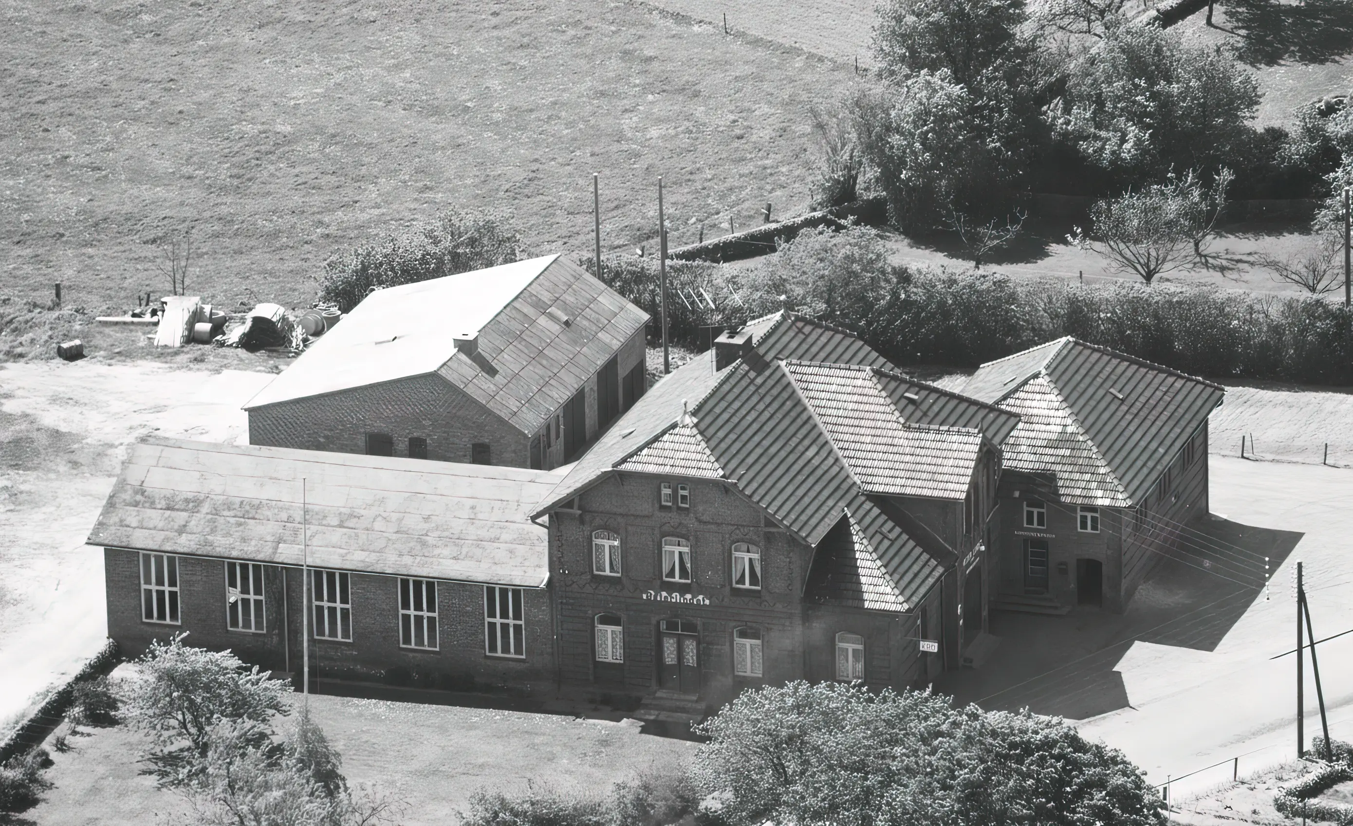 Billede af Øster Lindet Station. Billede af Øster Lindet Station.