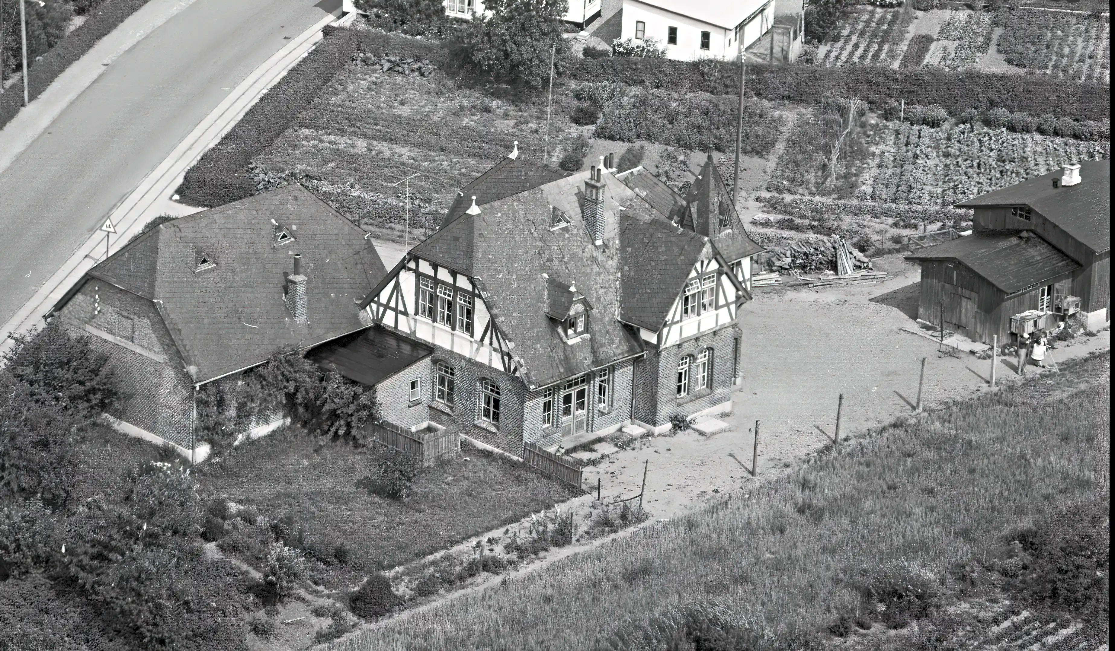Billede af Over Aastrup Station.